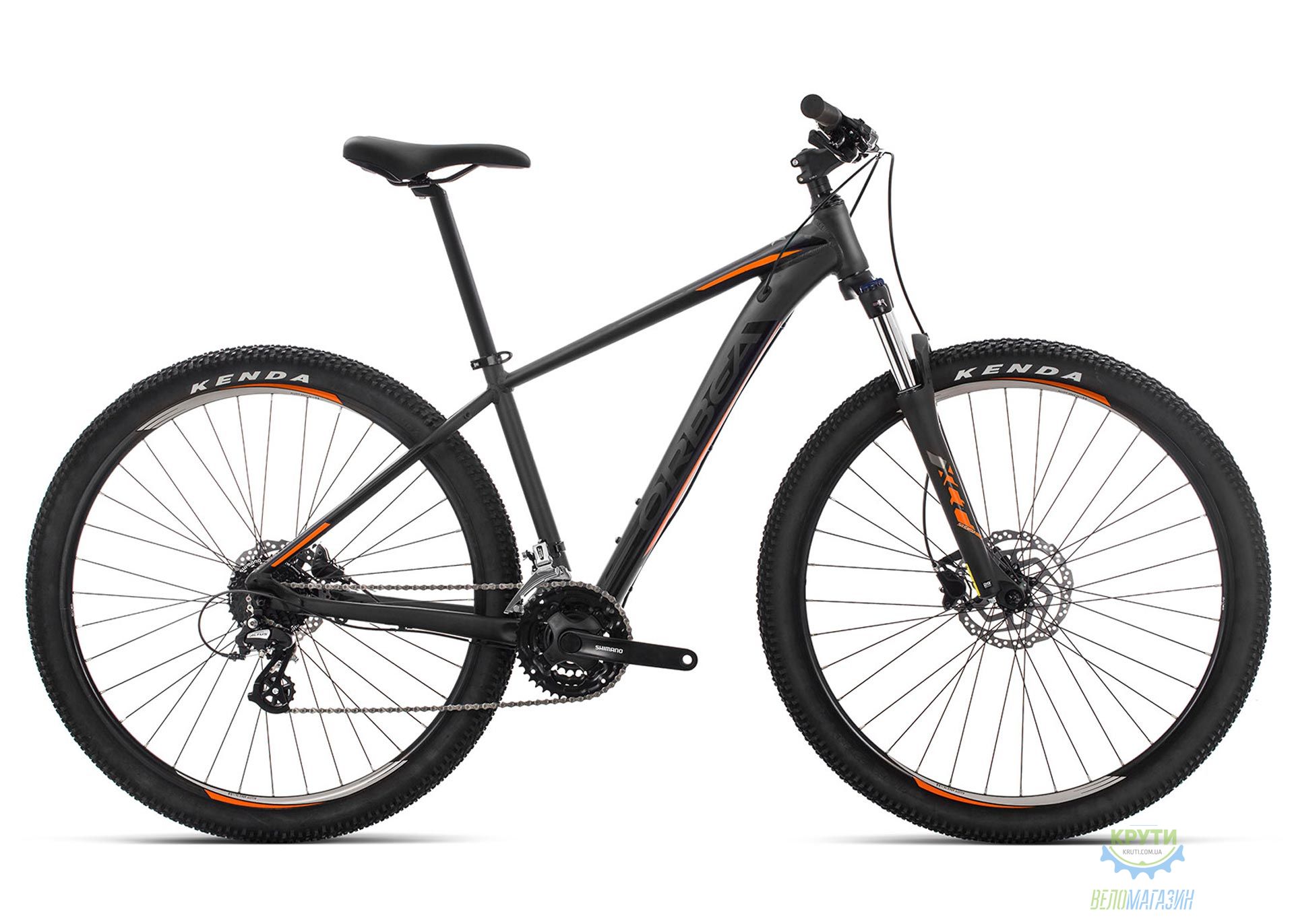 Велосипед Orbea MX 29 50 L Black - Orange 2019