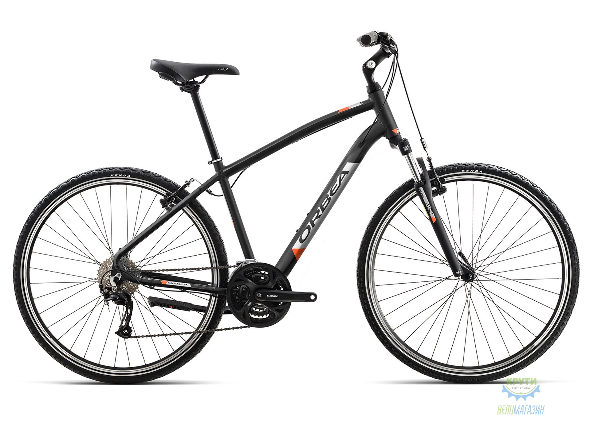 Велосипед Orbea COMFORT 20 M Anthracite Orange 2019