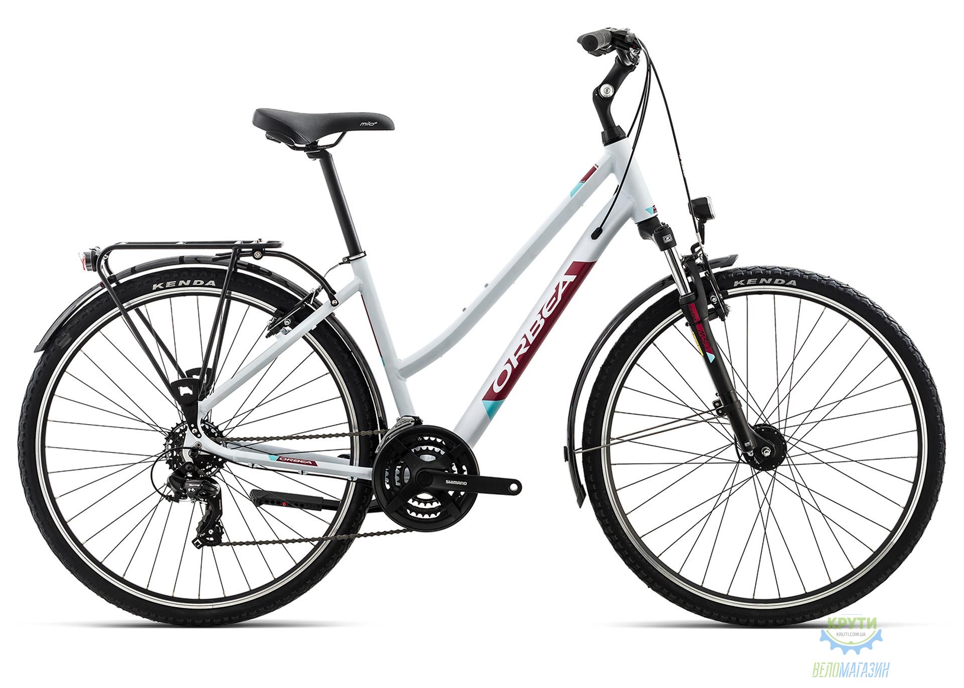 Велосипед Orbea COMFORT 32 PACK L Grey - Garnet 2019