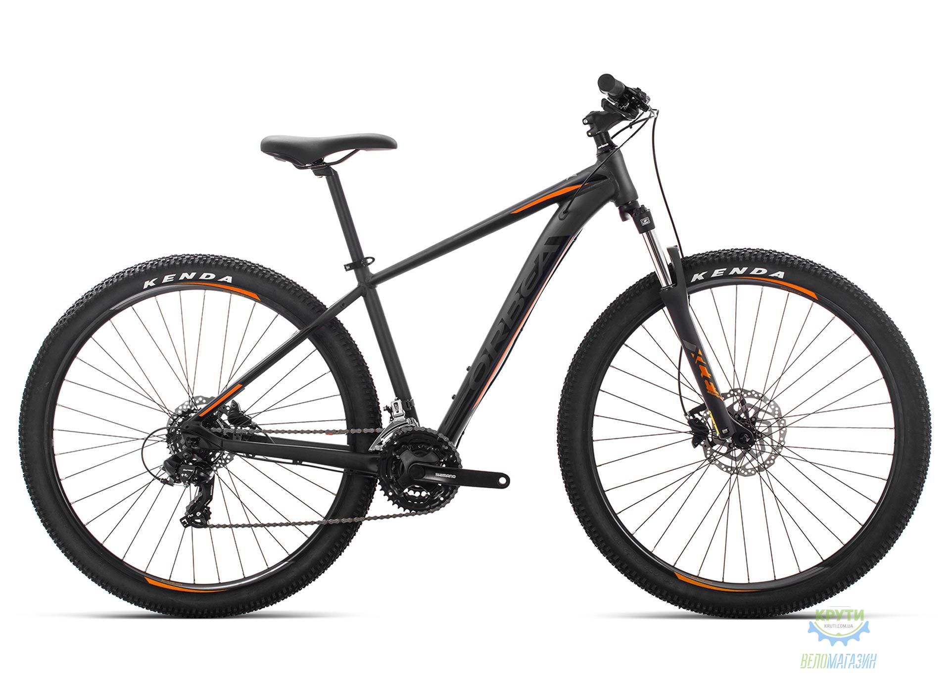 Велосипед Orbea MX 29 60 L Black - Orange 2019