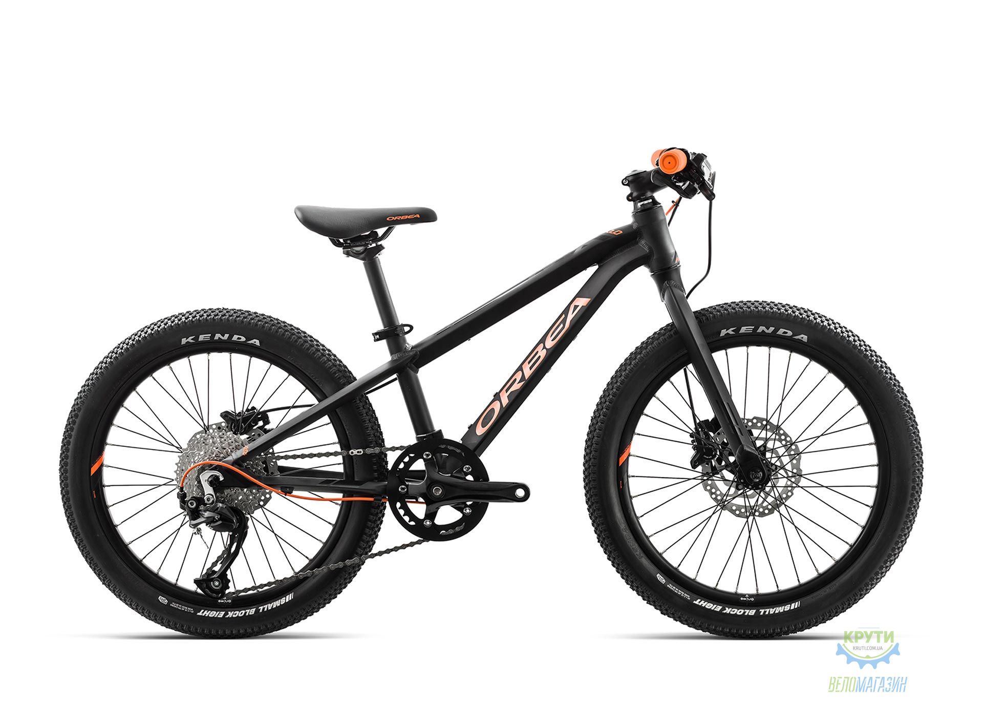 Велосипед Orbea MX TEAM-DISC 20 Black - Orange 2019