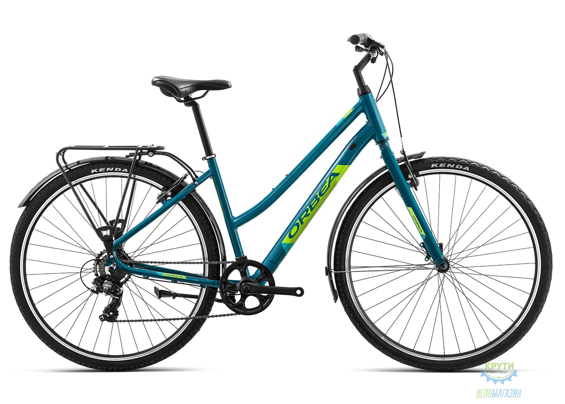 Велосипед Orbea COMFORT 42 PACK M Blue - Green 2019