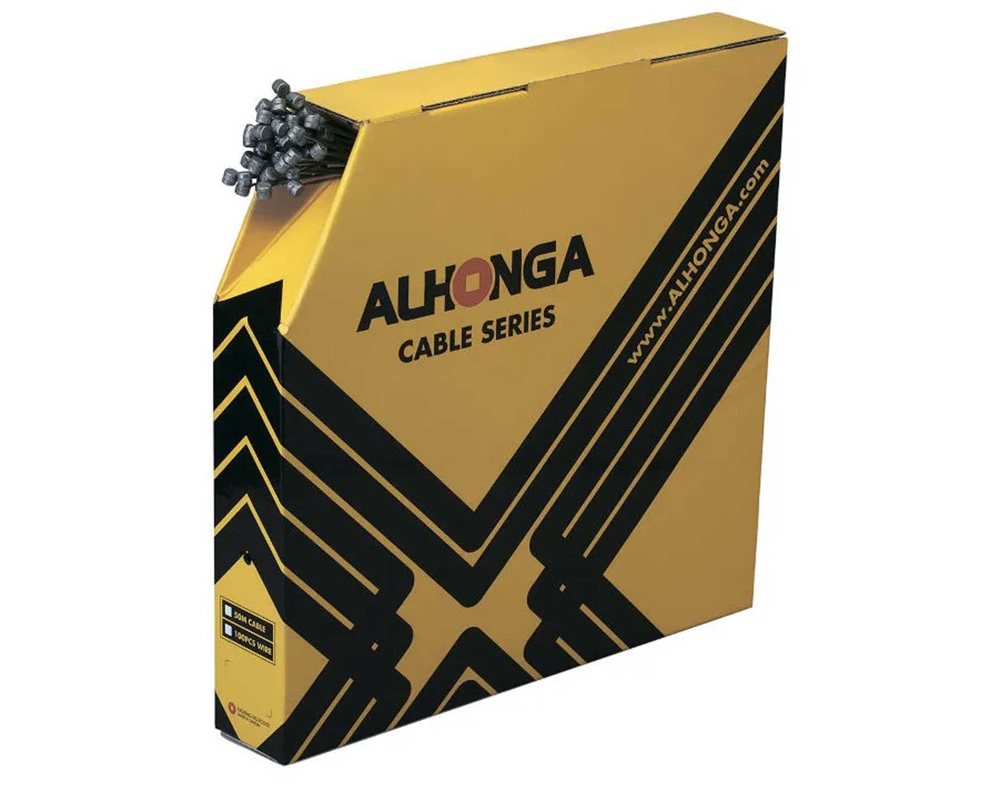 Трос для переключателя ALHONGA HJ-DWS1-S 4x4=1.2x2300mm, стальной гальванизированный шлифованный (50шт)