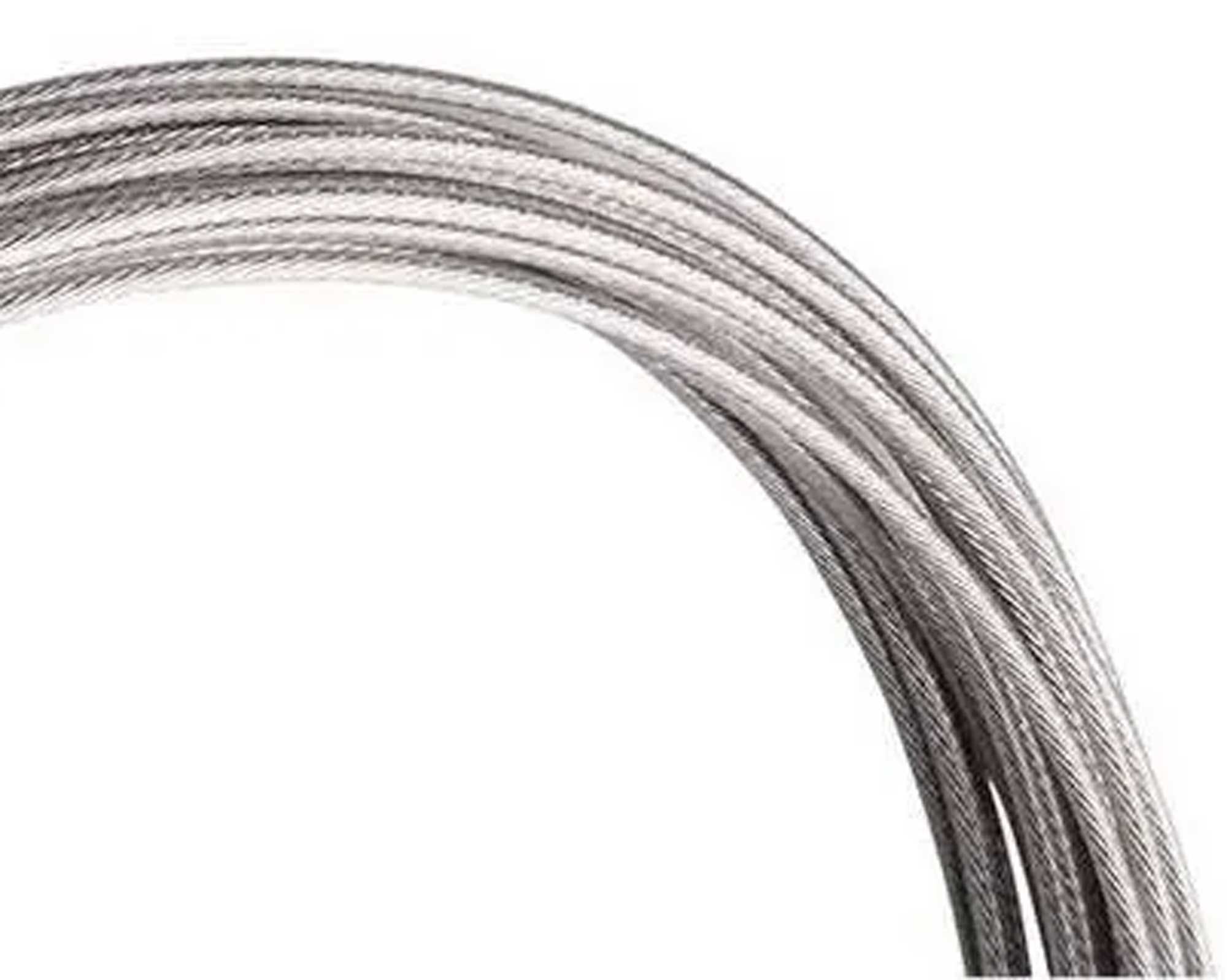 Трос для тормоза шоссе МТБ ALHONGA HJ-RWS2-B 6x10=1.5x2000mm, шлифованная нержавейка (100шт)