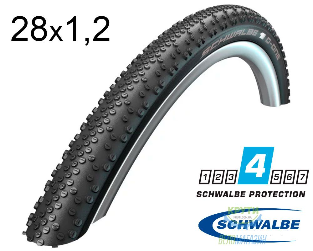 Покришка 28X1.20 700X30C (30-622) Schwalbe G-One Speed Perf R-Guard Folding B/B-Sk Hs472 Dc, 67 EPI