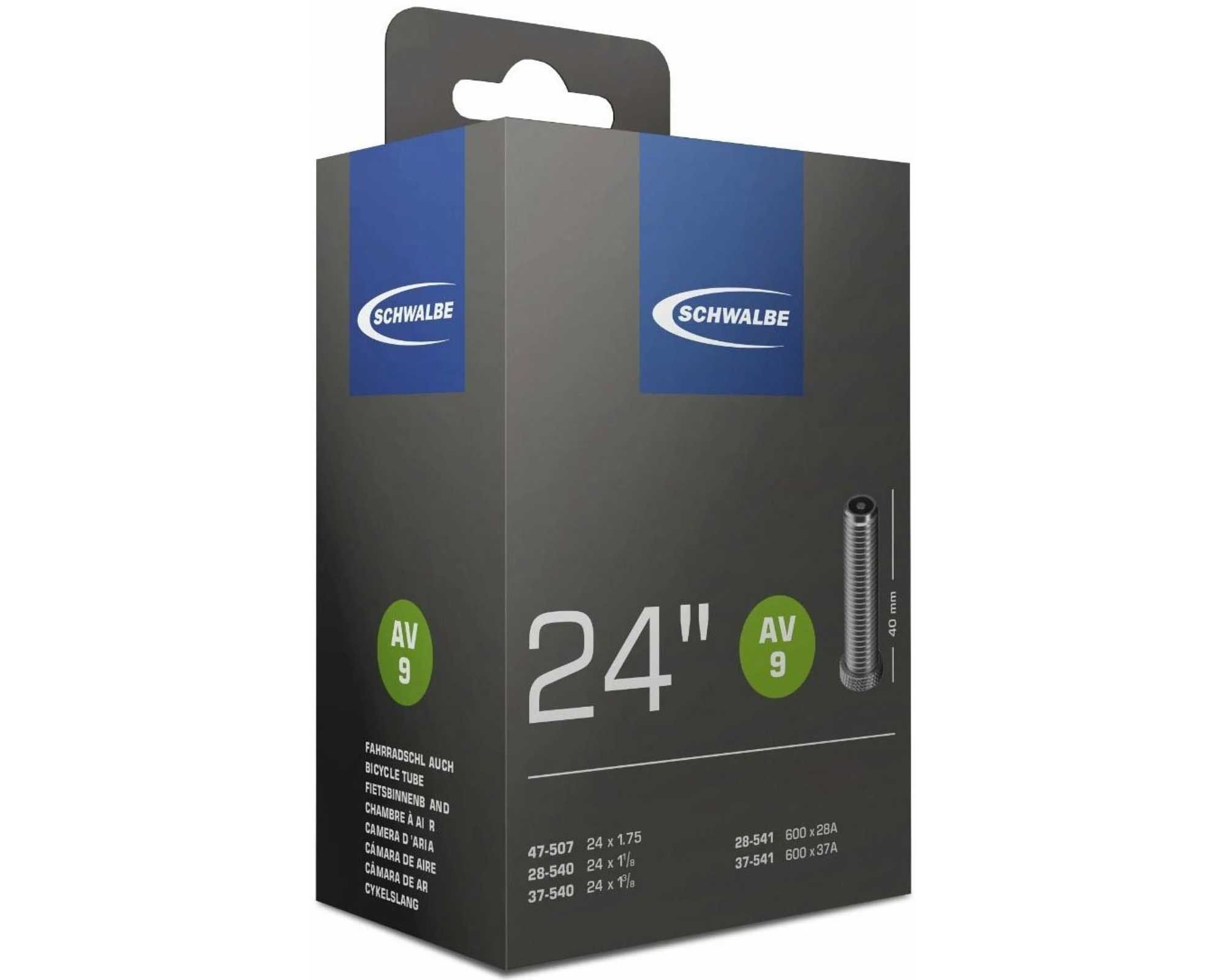 Камера 24 (28/47-507/541) Schwalbe AV9 40mm AGV IB