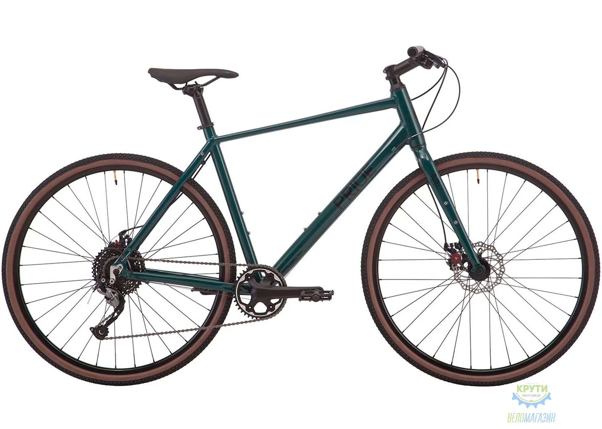 Велосипед 28 Pride Rocx Flb 8.2 disc рама - L зелений 2019