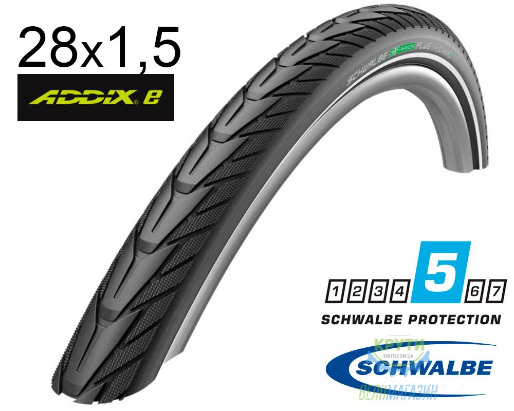 Покрышка 28X1.50 700X38C (40-622) Schwalbe Energizer Plus Perf G-Guard Twinskin B/B+RT Hs492 Addix E, 67 EPI 28B