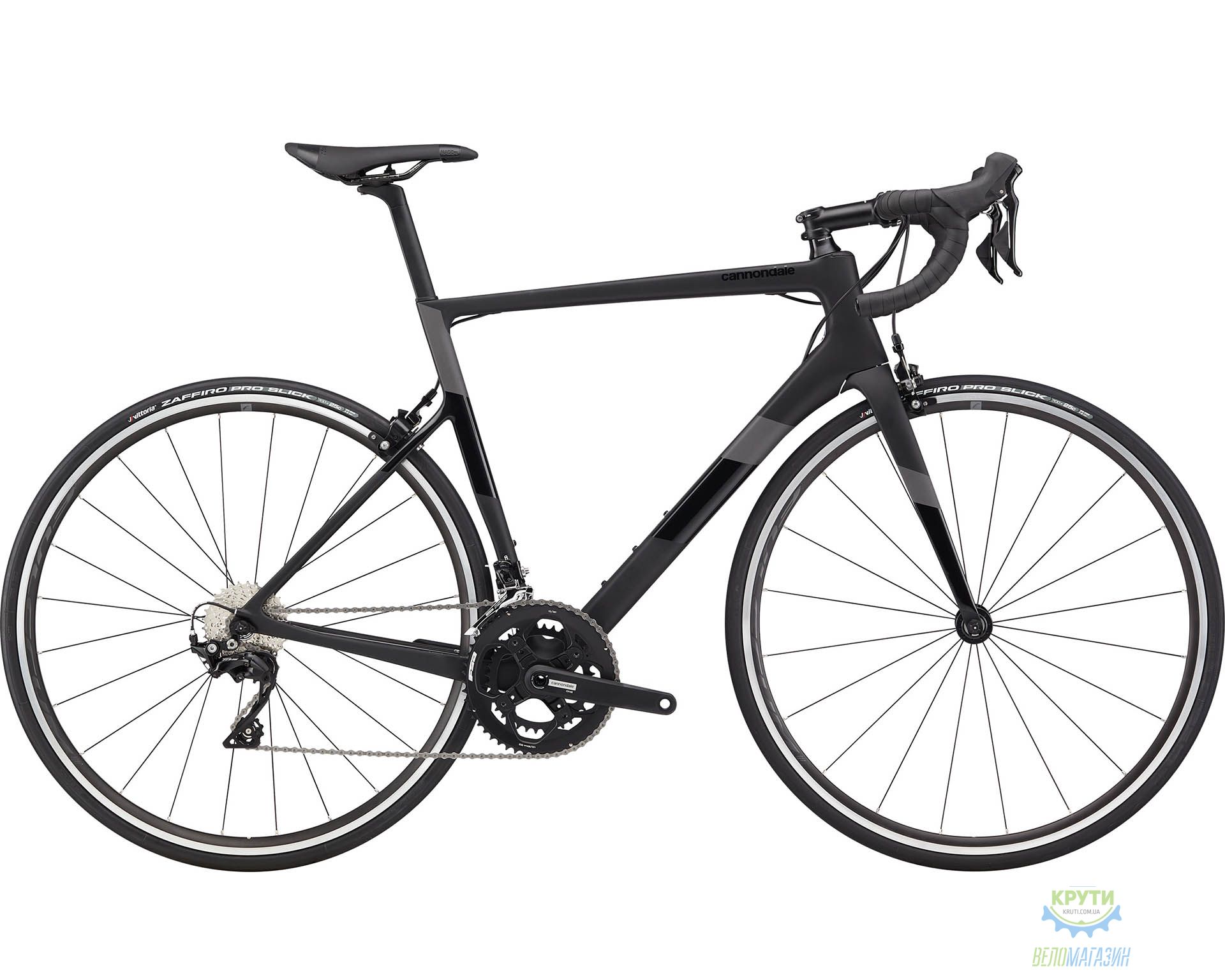 Велосипед 28 Cannondale SUPERSIX Carbon 105 рама - 56см 2021 BBQ, черный