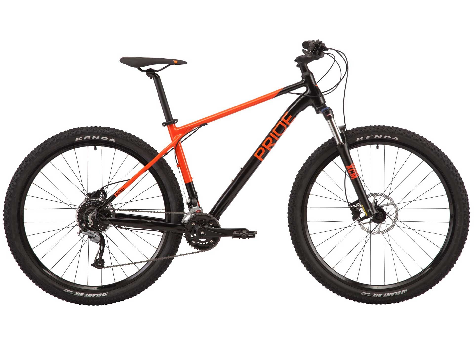 Велосипед 29 Pride Rebel 9.1 рама - XL Black/Orange 2020