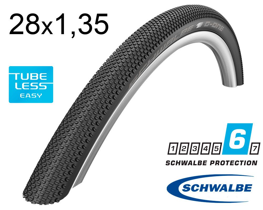 Покрышка 28X1.35 700X35C (35-622) Schwalbe G-One Allround Microskin, Evolution Tle B/B-Sk Hs473 Osc 127 EPI