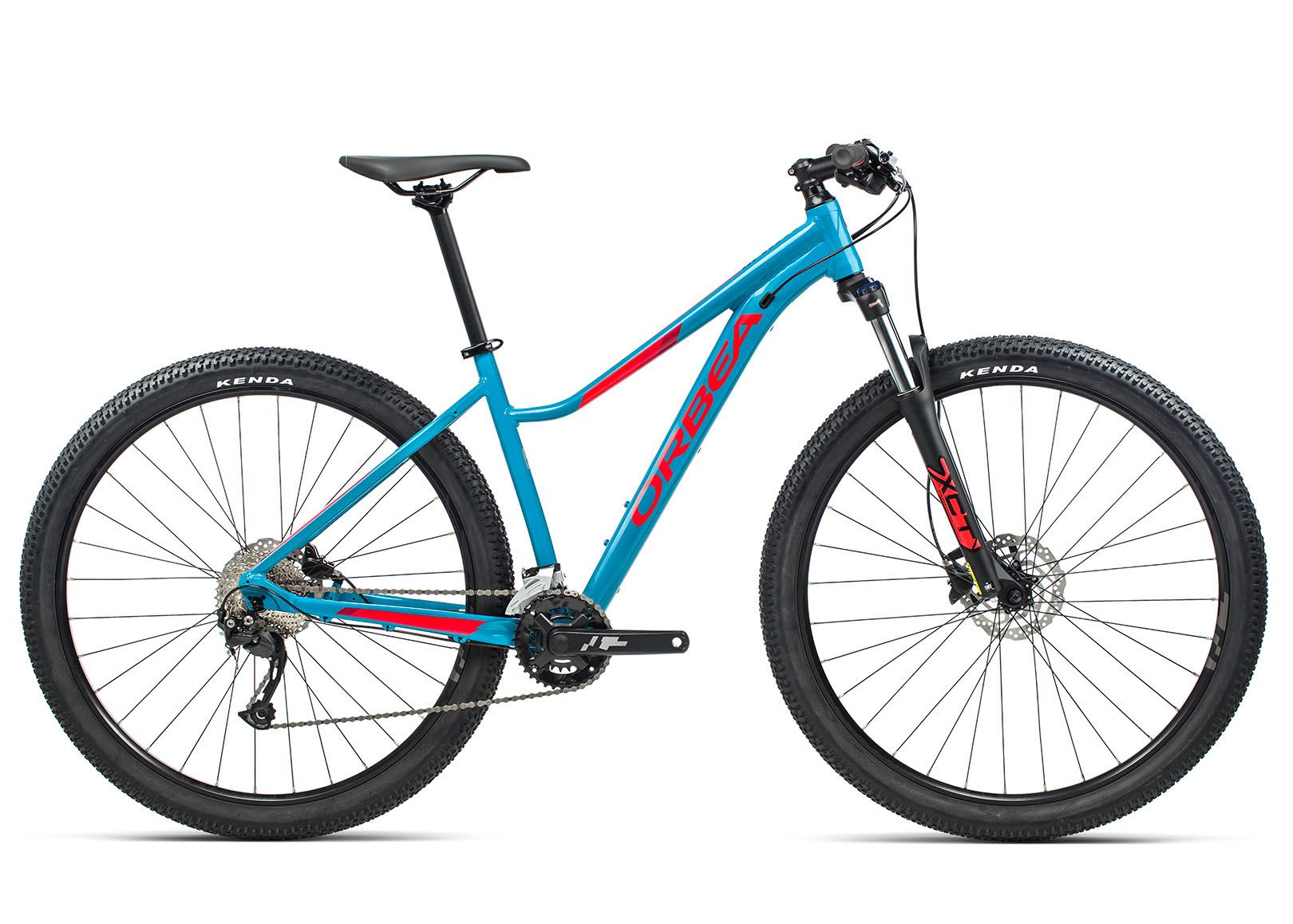 Велосипед Orbea MX40 ENT 29 L 2021 Blue Bondi- Bright Red (Gloss)
