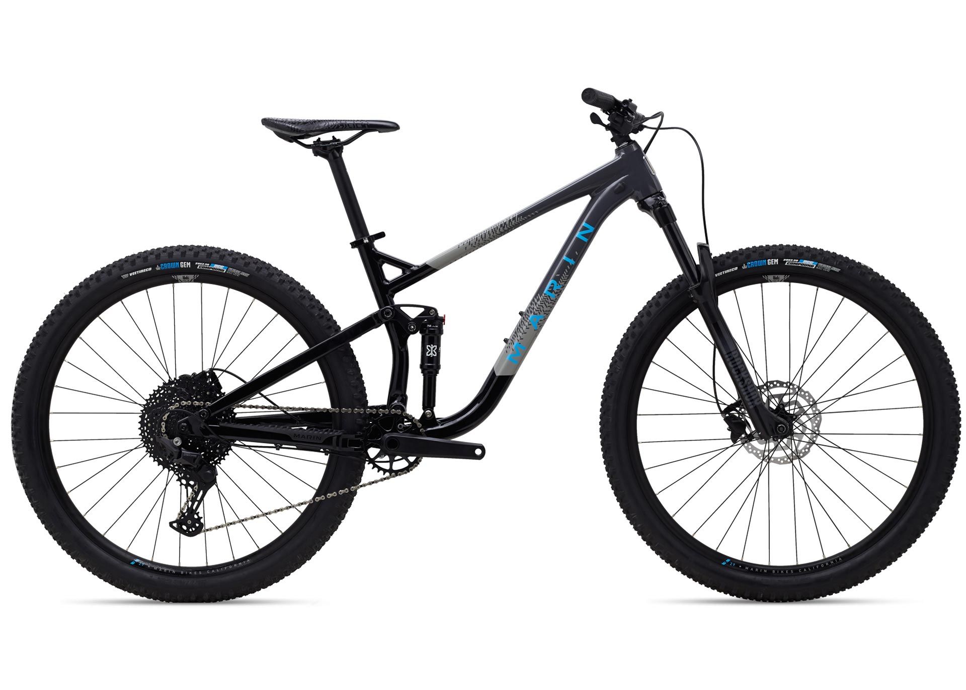 Велосипед 29 Marin RIFT ZONE 1 рама - S 2022 Grey/Black/Blue