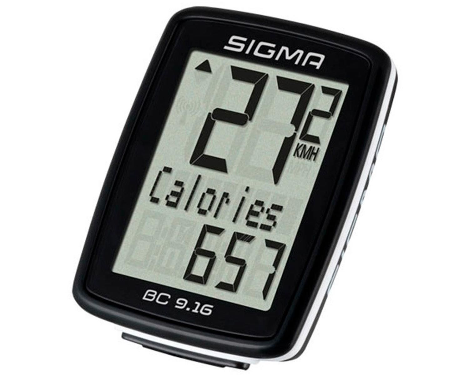 Велокомпьютер Sigma Sport BC 9.16 ведущий, черный
