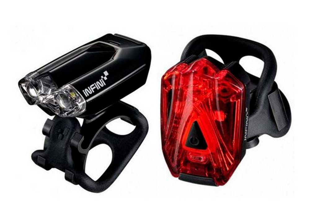 Комплект мигалок Infini LAVA I-260WR1, 4 режима, USB кабель, з кріпл.