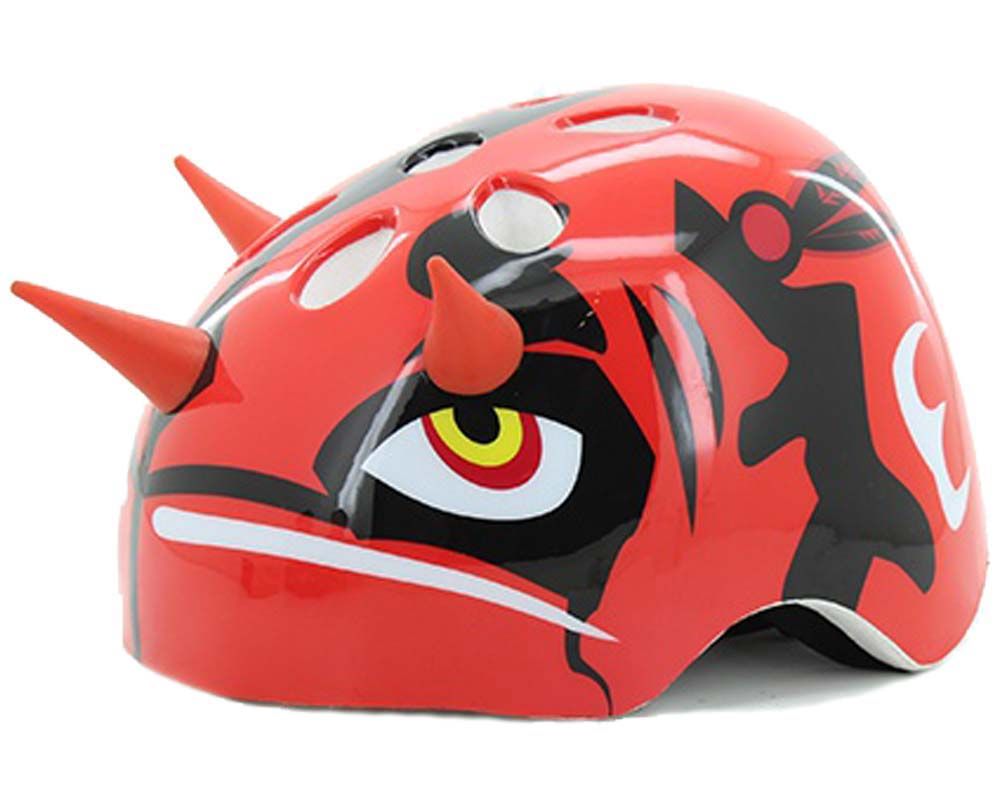 шлем детский Green Cycle TRIKE размер S 48-52см красный