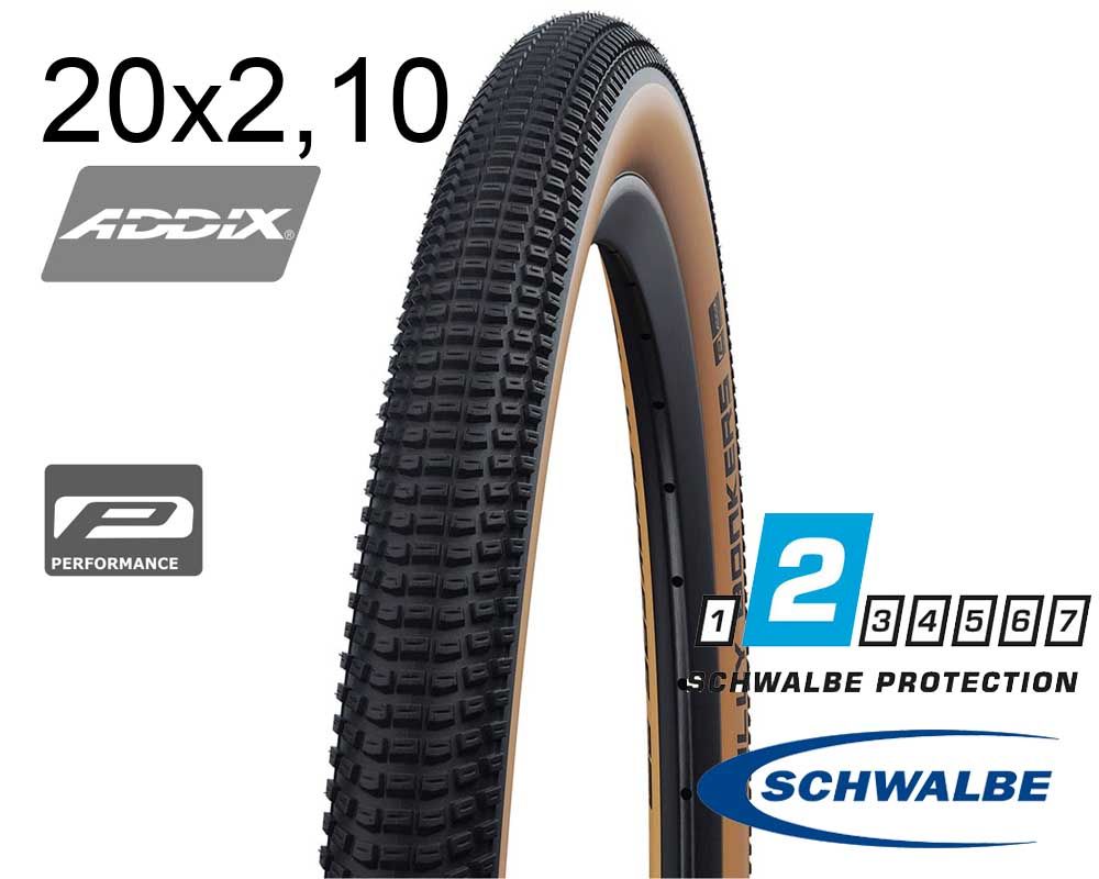 Покришка 26X2.10 (54-559) Schwalbe Billy Bonkers, Perf, Folding, B/Cl-Sk Hs600 Addix 67 EPI