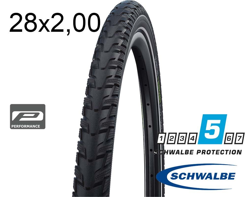 Покрышка 28X2.00 (50-622) Schwalbe Energizer Plus Tour Perf, Greenguard, Twinskin, B/B+RT Hs485 Addix E 67 EPI 35B
