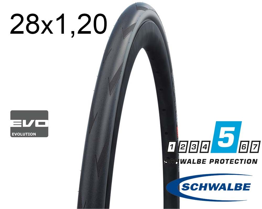 Покришка 28X1.20 700X30C (30-622) Schwalbe Pro One V-Guard, Folding, B/B-Sk Hs493A Addix Race 127 EPI
