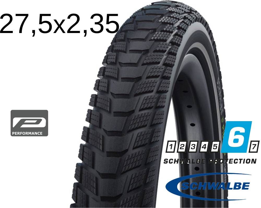 Покрышка 27.5X2.35 (60-584) Schwalbe Pick-Up Perf, Super Defense, Twinskin, B/B+RT Hs609 Addix E 2X67 EPI 45B