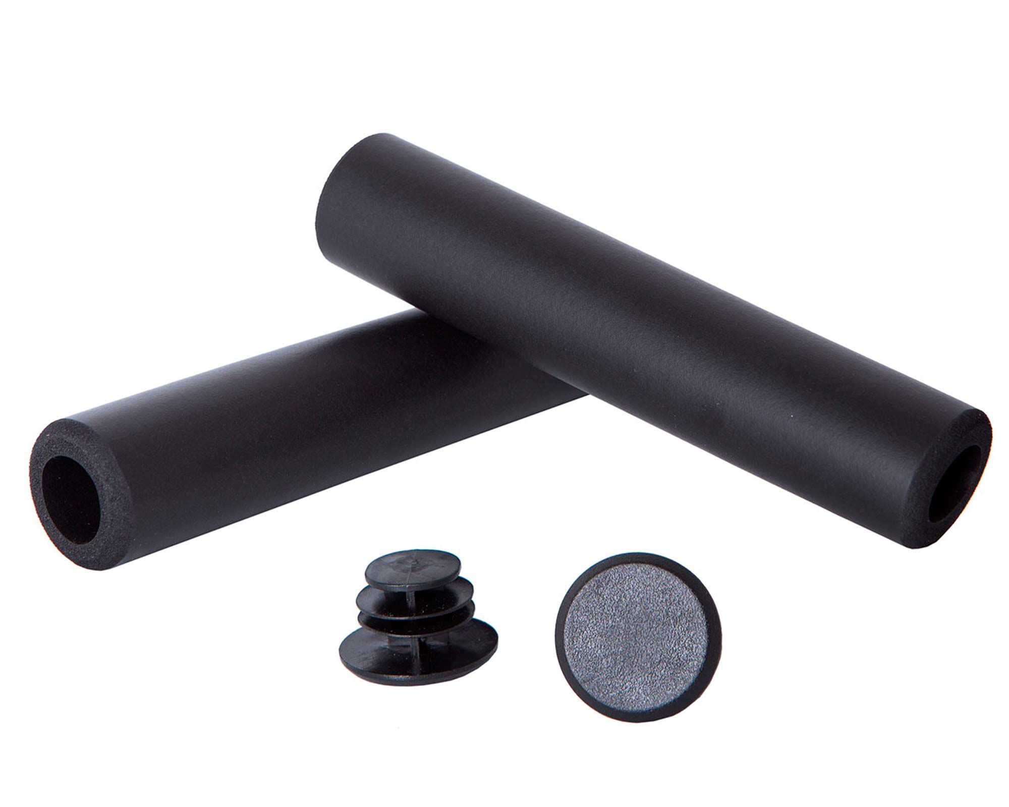 Гріпси Green Cycle GGR-701 130mm вспененный силикон, чорні