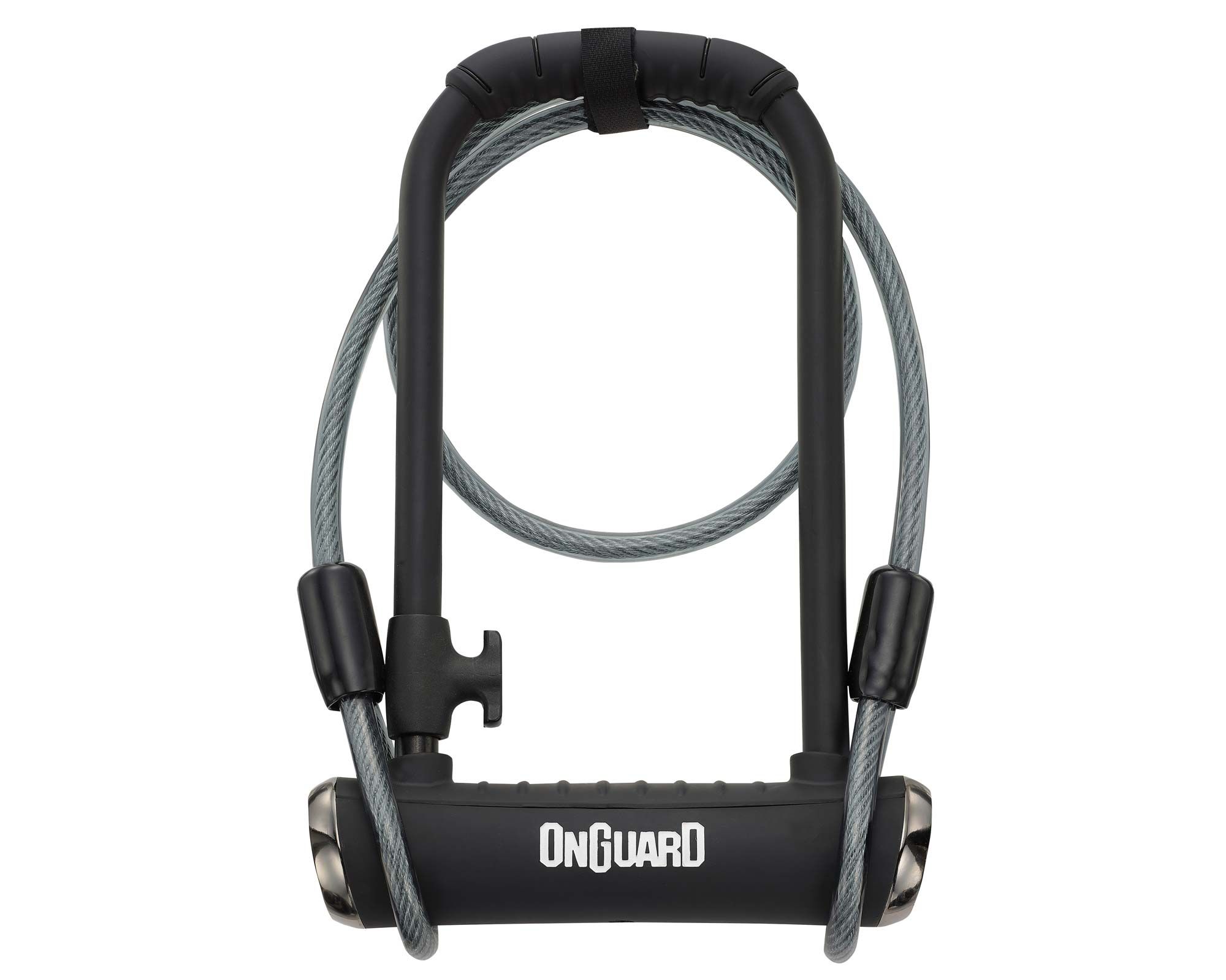 Замок U-подібний Onguard Pitbull DT розмір скоби 115 x 230мм, товщина 14мм + кабель 120см х 10мм, 4 ключа + 1 з підсвіткою