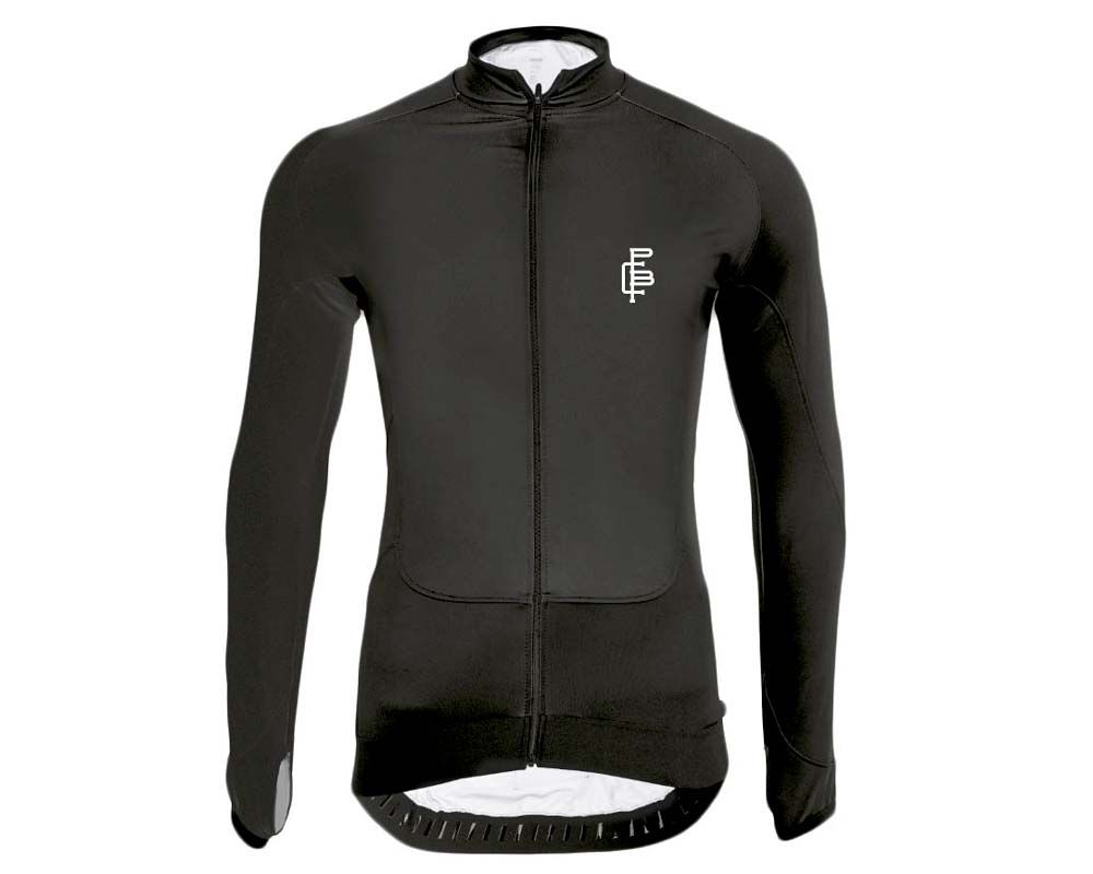 Джерсі Pride Adventure warm, з довг. рукавом, утеплене, чоловіче, чорне XXL