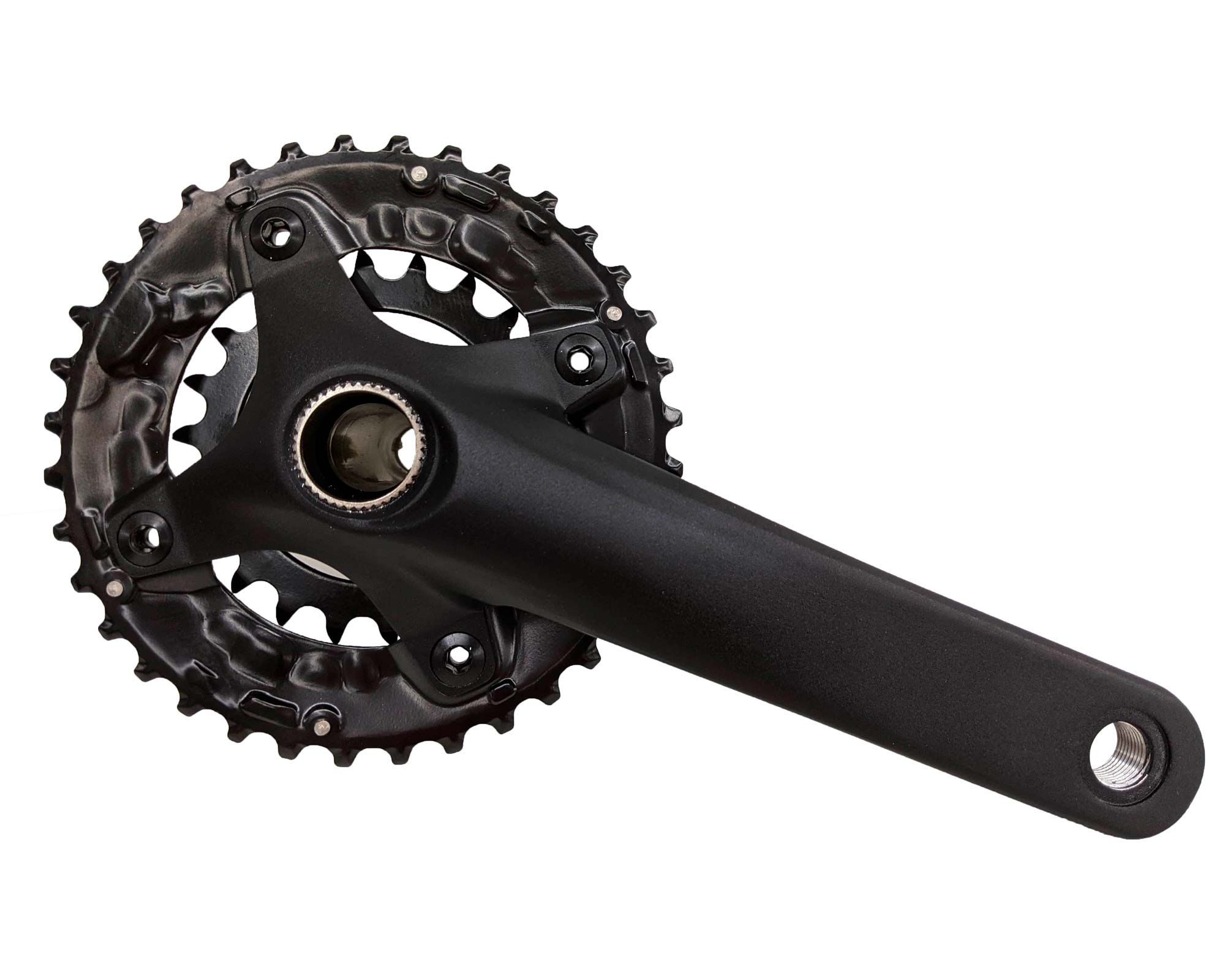 Комплект шатунів PROWHEEL VORTEX-501-TT 175mm, 36/22T black