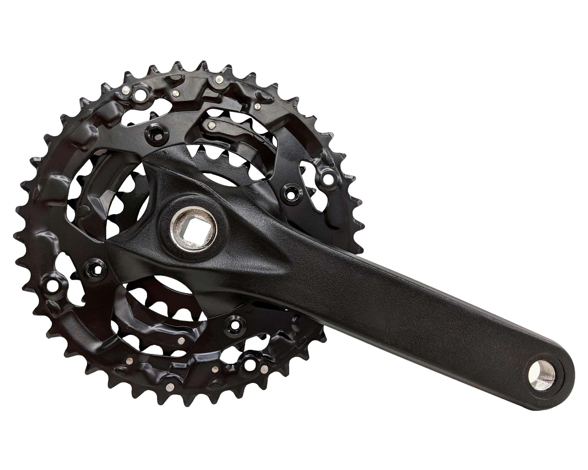 Комплект шатунів PROWHEEL SUOLO-901 (9S) 175mm, 22/30/40T black