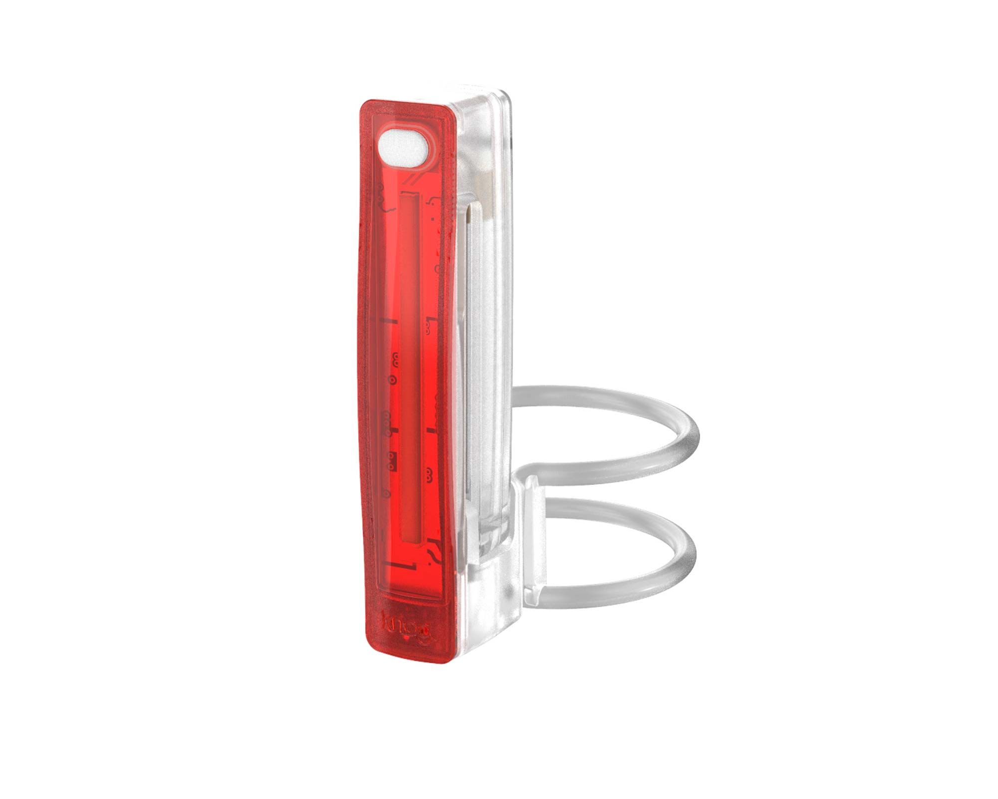 Мигалка задня Knog Plus Rear 20 Lumens Translucent