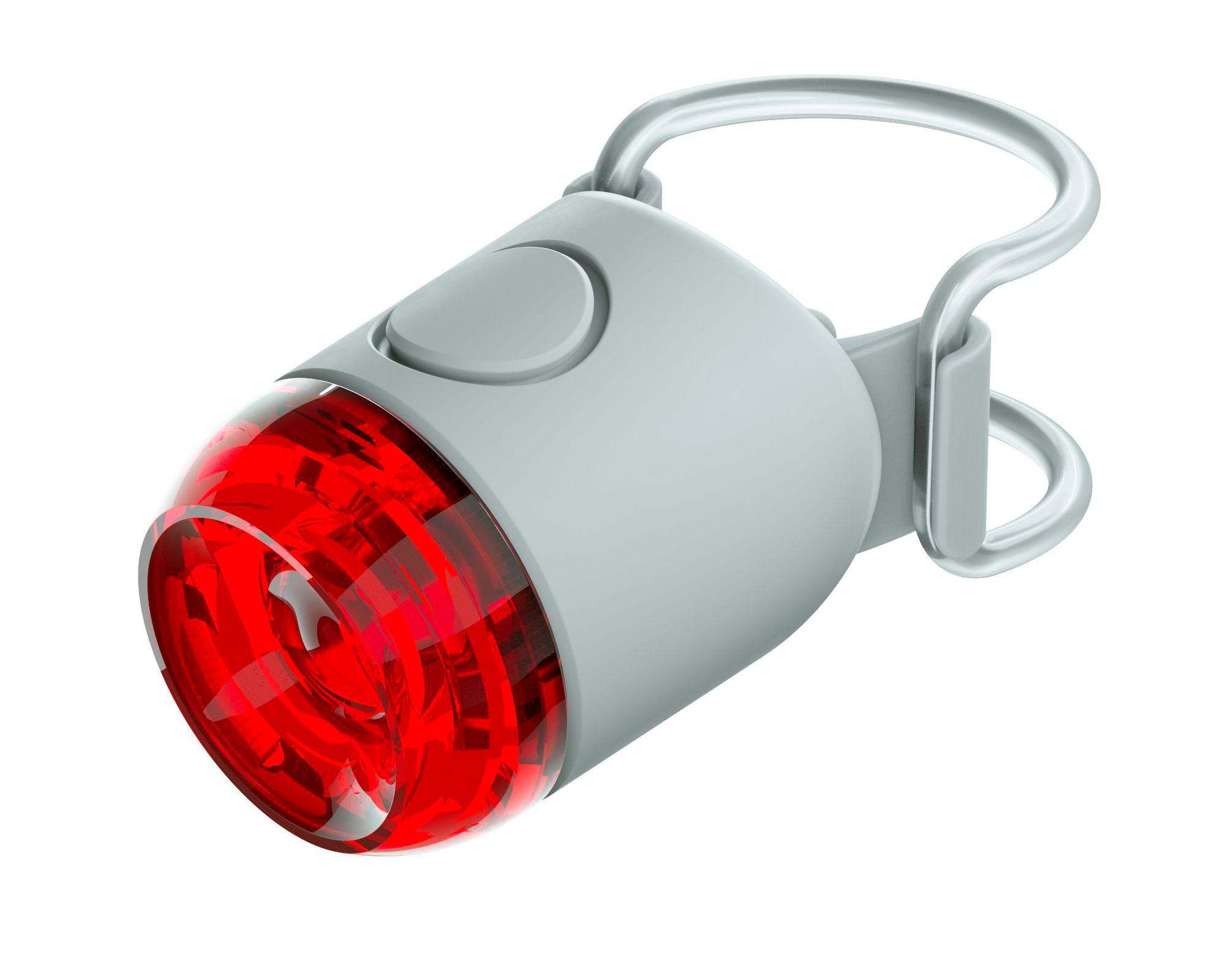Мигалка задняя Knog Plug Rear 10 Lumens Grey