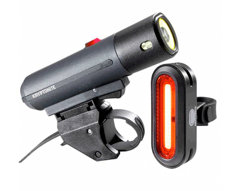 Фара + Мигалка KRYPTONITE ALLEY F-800+AVENUE R-75