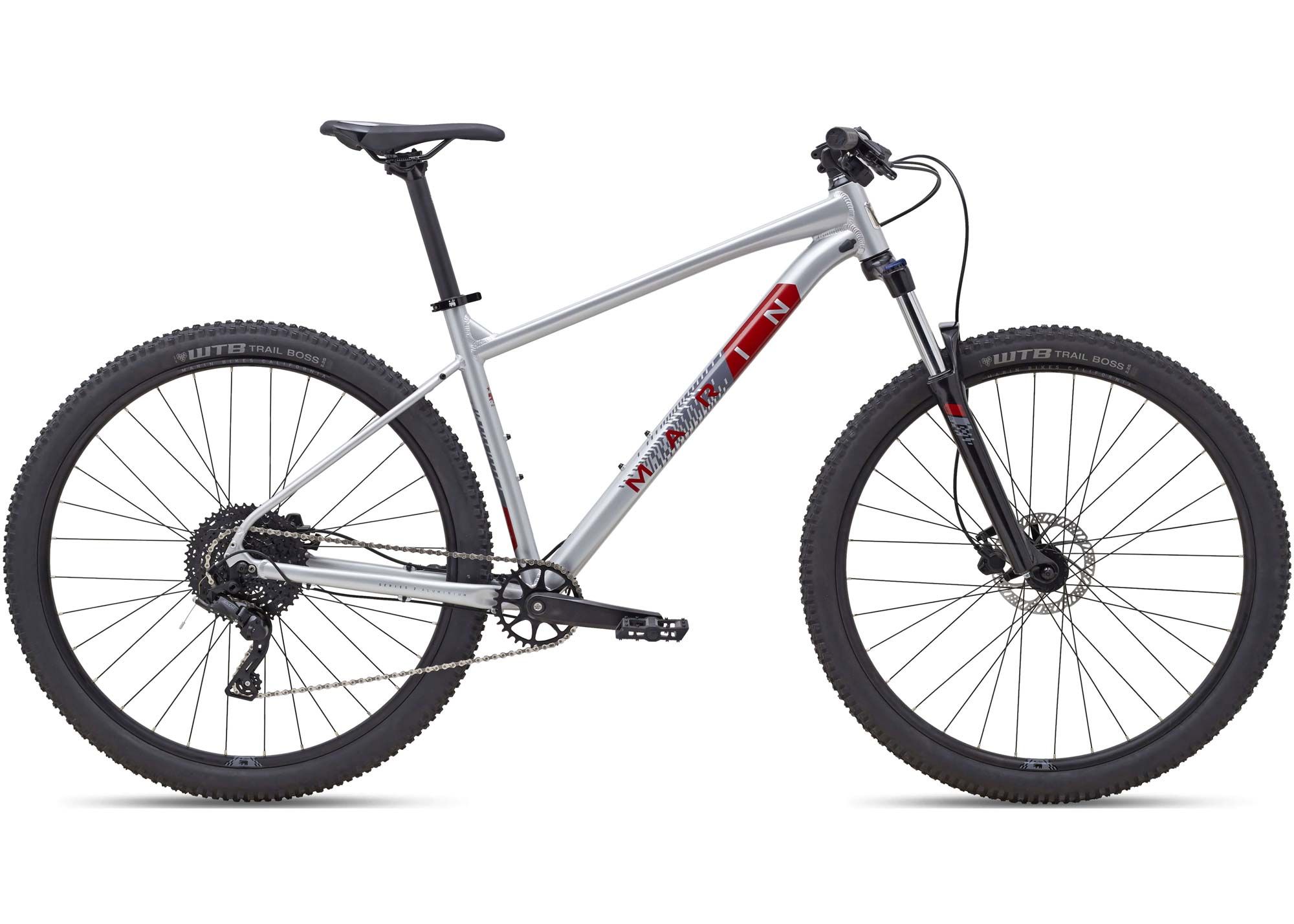 Велосипед 27,5 Marin BOBCAT TRAIL 4 рама - M 2023 Silver