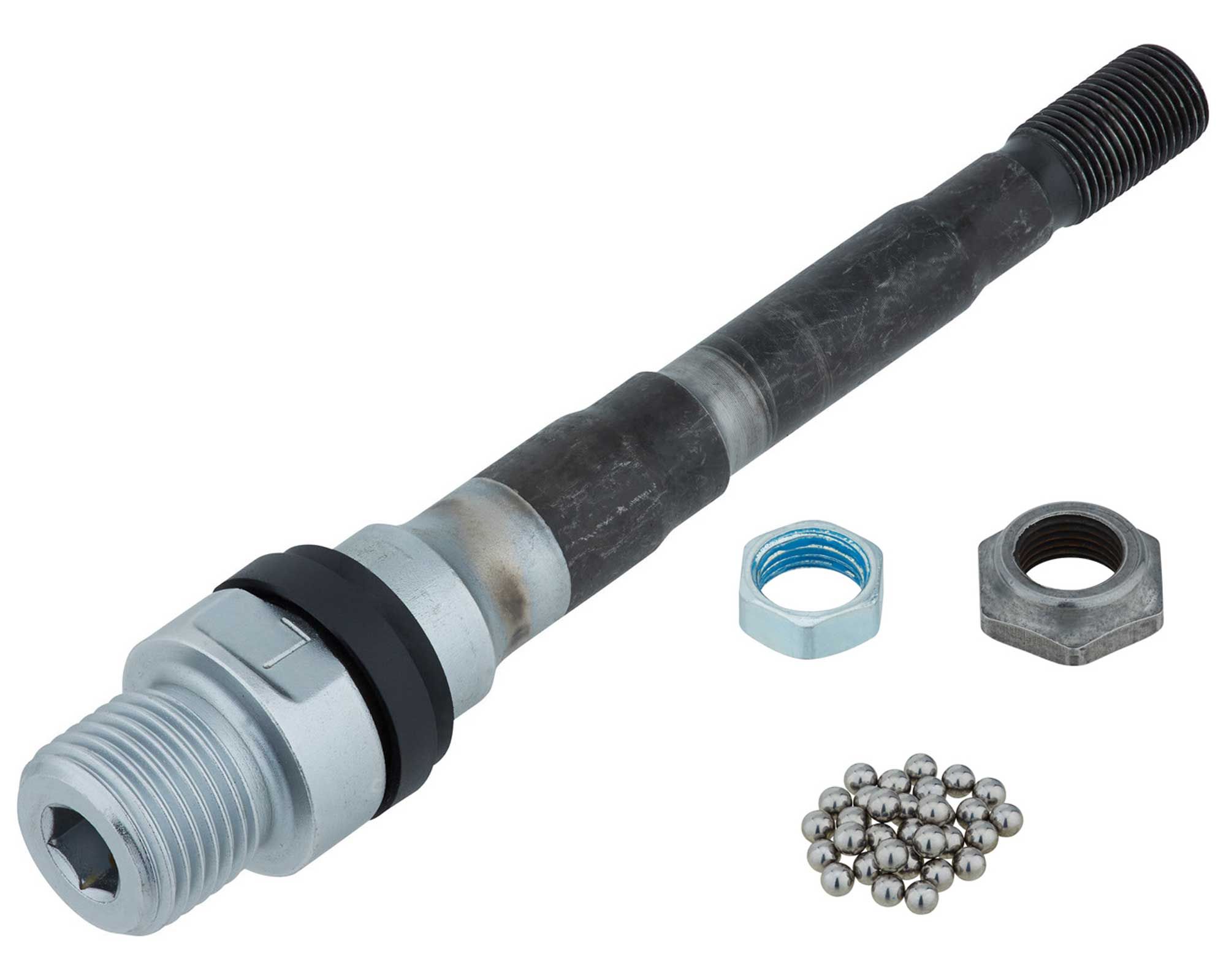 Вісь з конусами/гайками педалей Shimano PD-EF202 (B.C. 9/16X20T.P.I) ліва