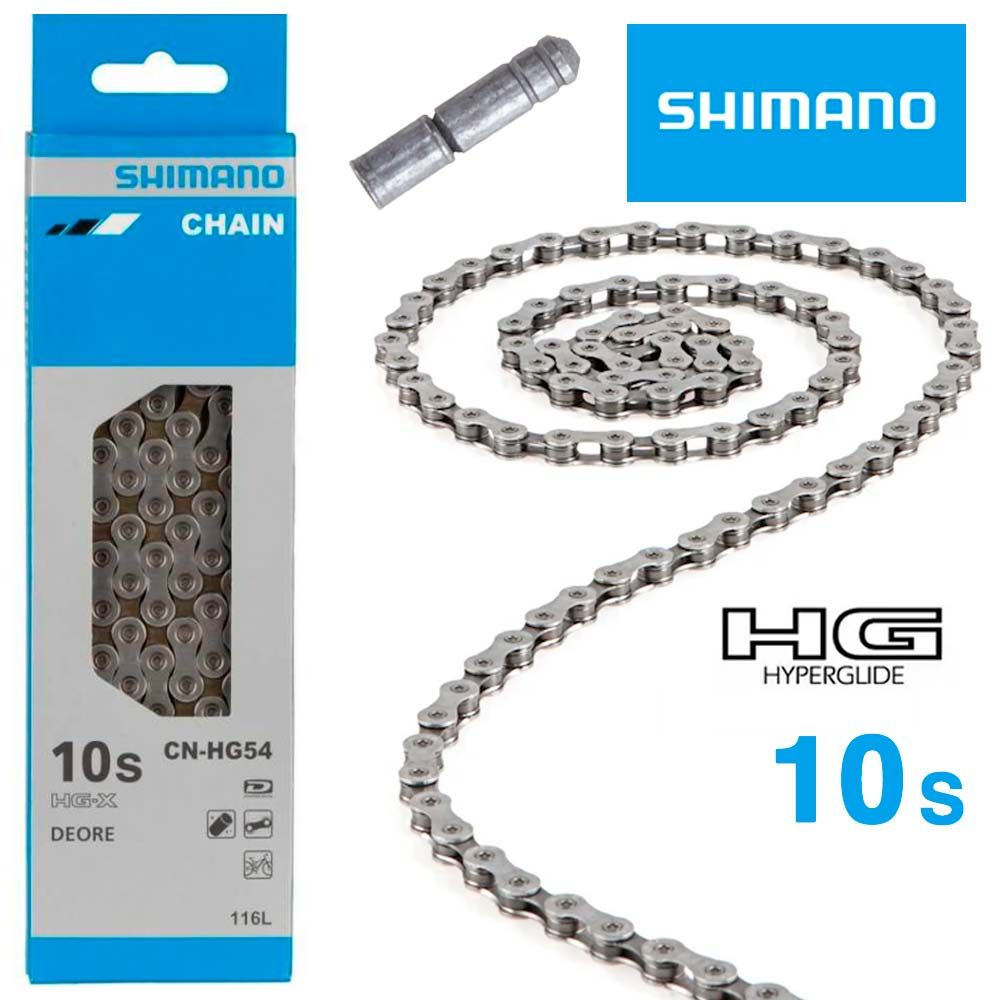 Цепь Shimano CN-HG54 DEORE/TIAGRA 10-speed 116 links
