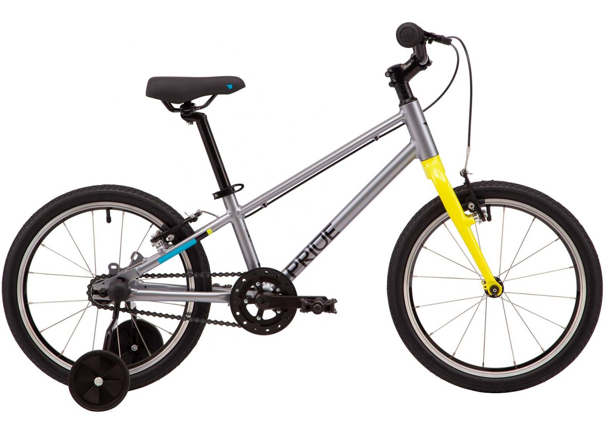 Велосипед 18 Pride GLIDER 18 2023 сірий