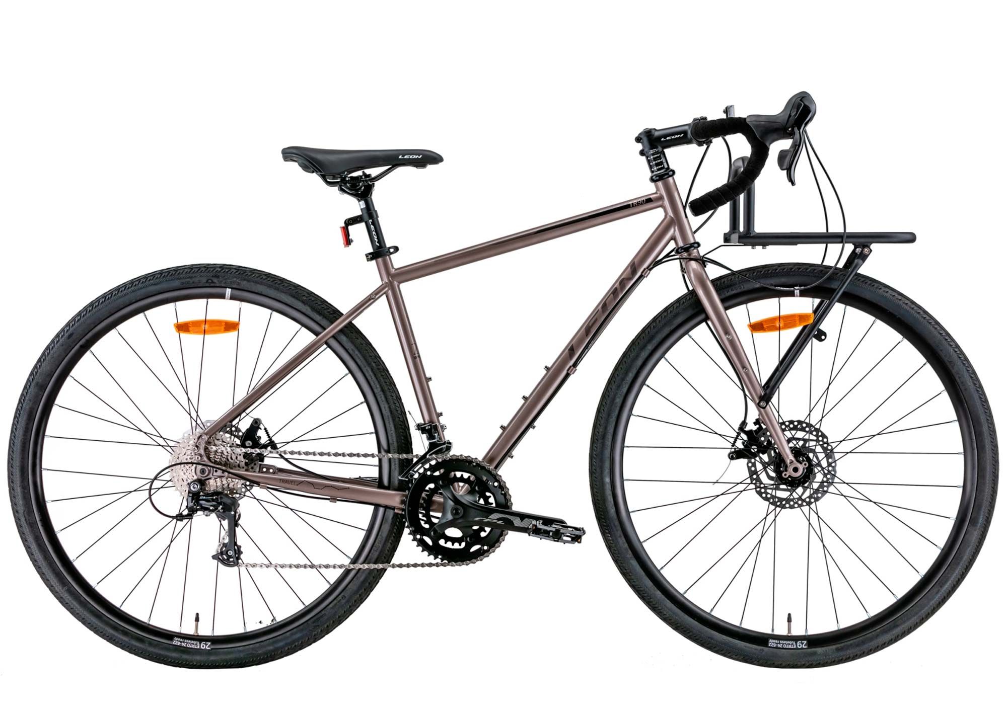 Велосипед Cr-Mo steel 28 Leon TR-90 DD 2022 бежевий, розмір - M
