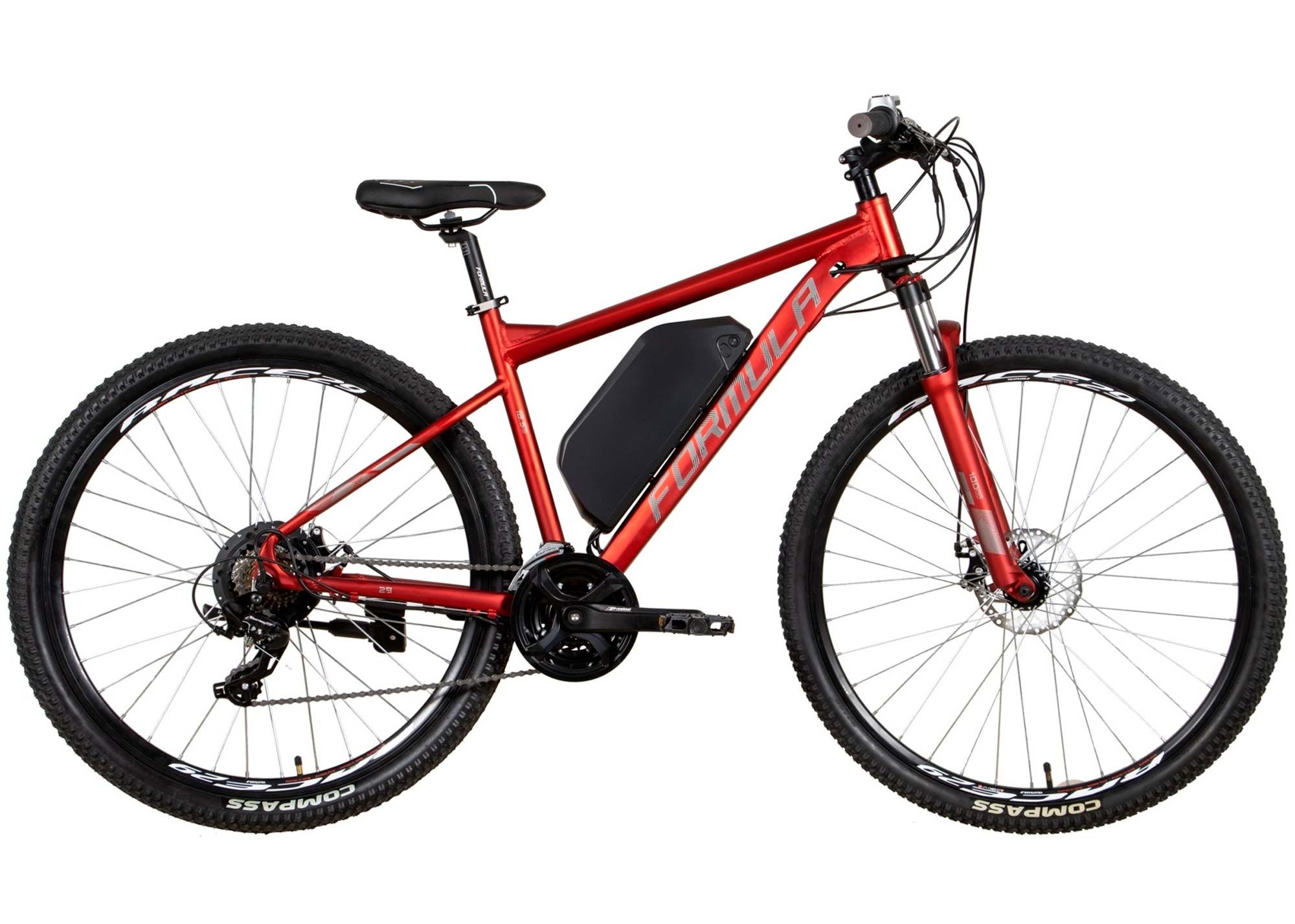 Электровелосипед 29 Formula F-1 500Вт 48В 17.5Ач 2022 красный, размер - 21