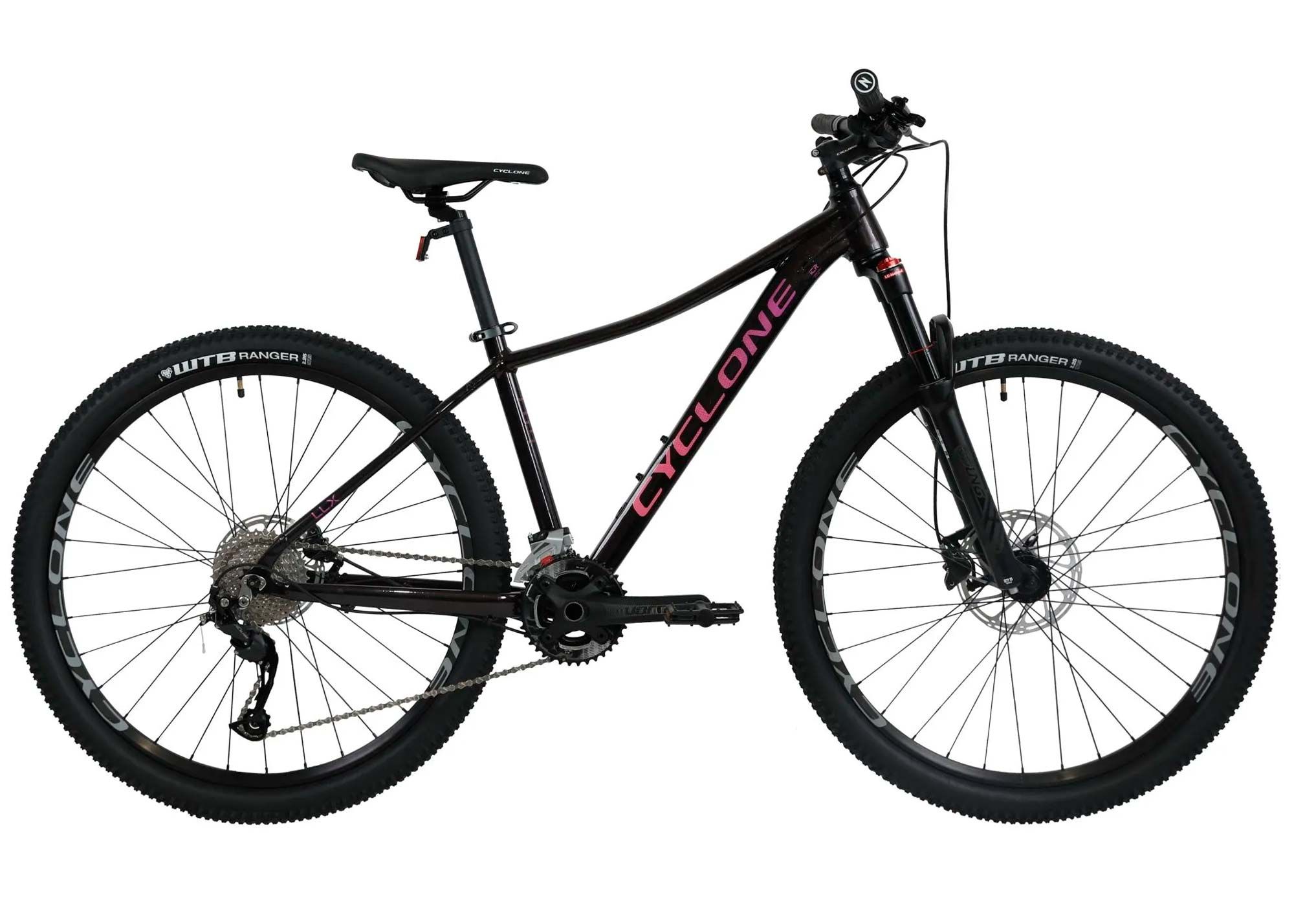 Велосипед 27,5 Cyclone LLX 17” черный 2024