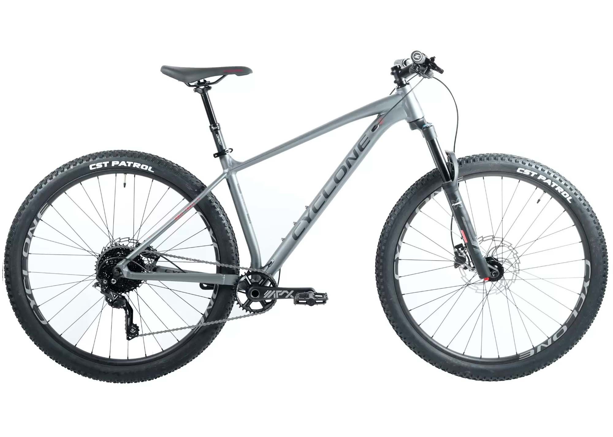 Велосипед 29 Cyclone SLX-PRO trail - 2 S 410 мм Серый 2024