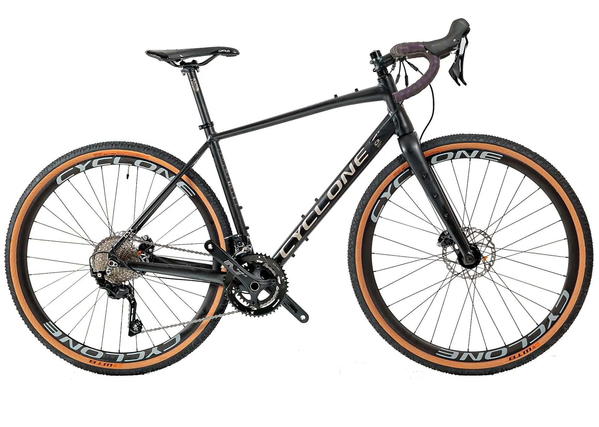 Велосипед 28 Cyclone GSX 52 (43cm) черный 2023