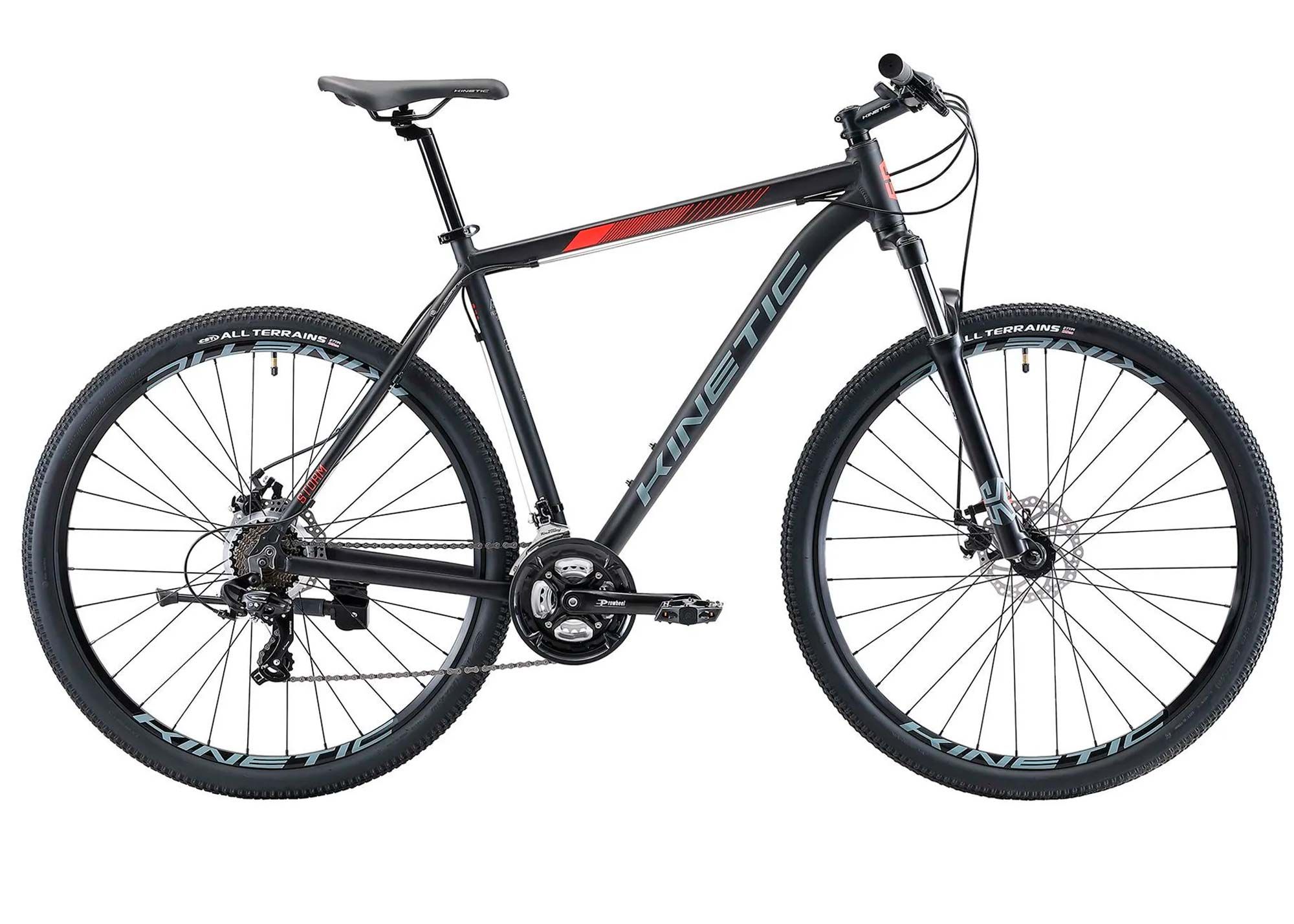 Велосипед 29 Kinetic Storm 22 Черный 2022