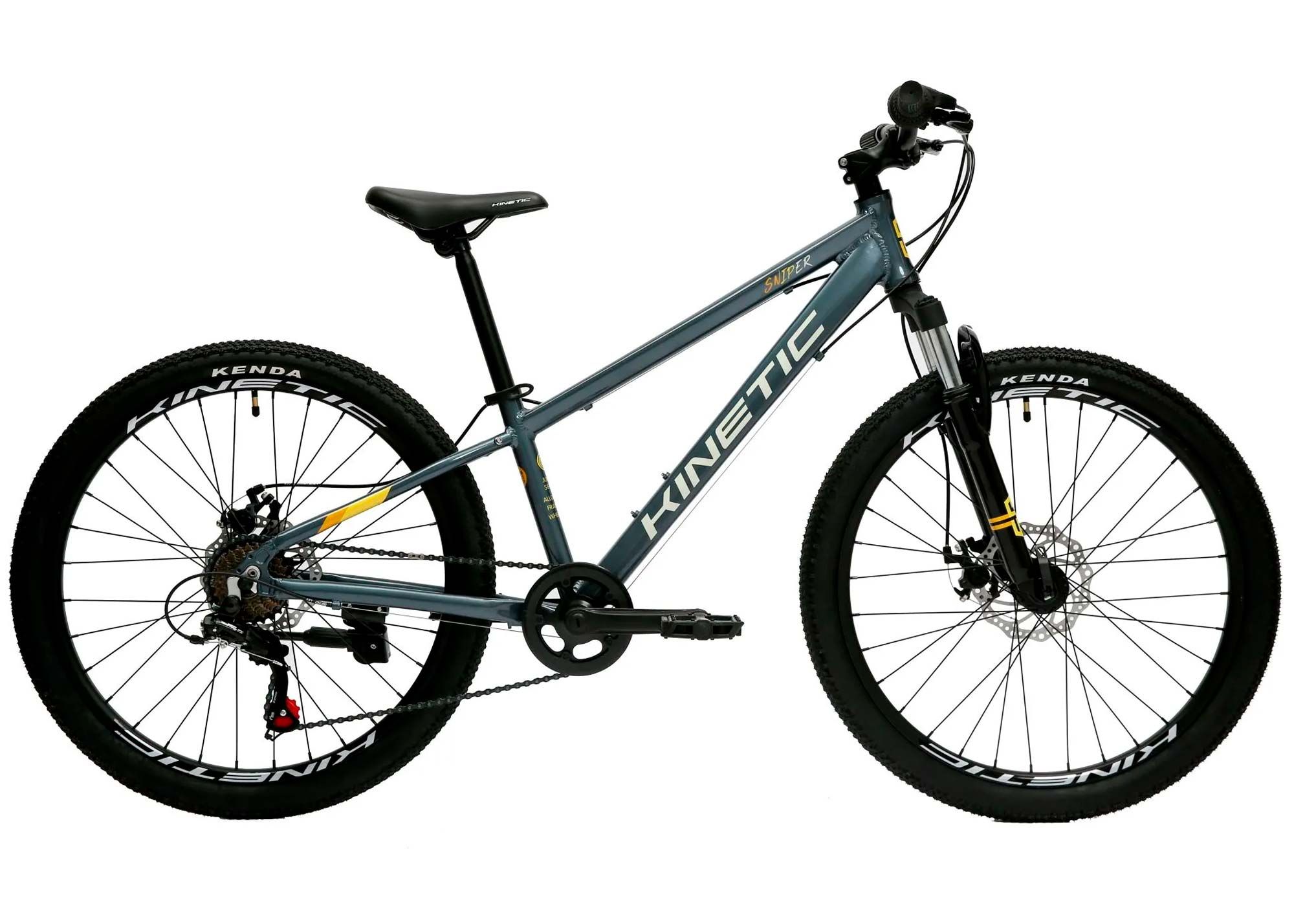 Велосипед 24 Kinetic Sniper 12 Серый 2024