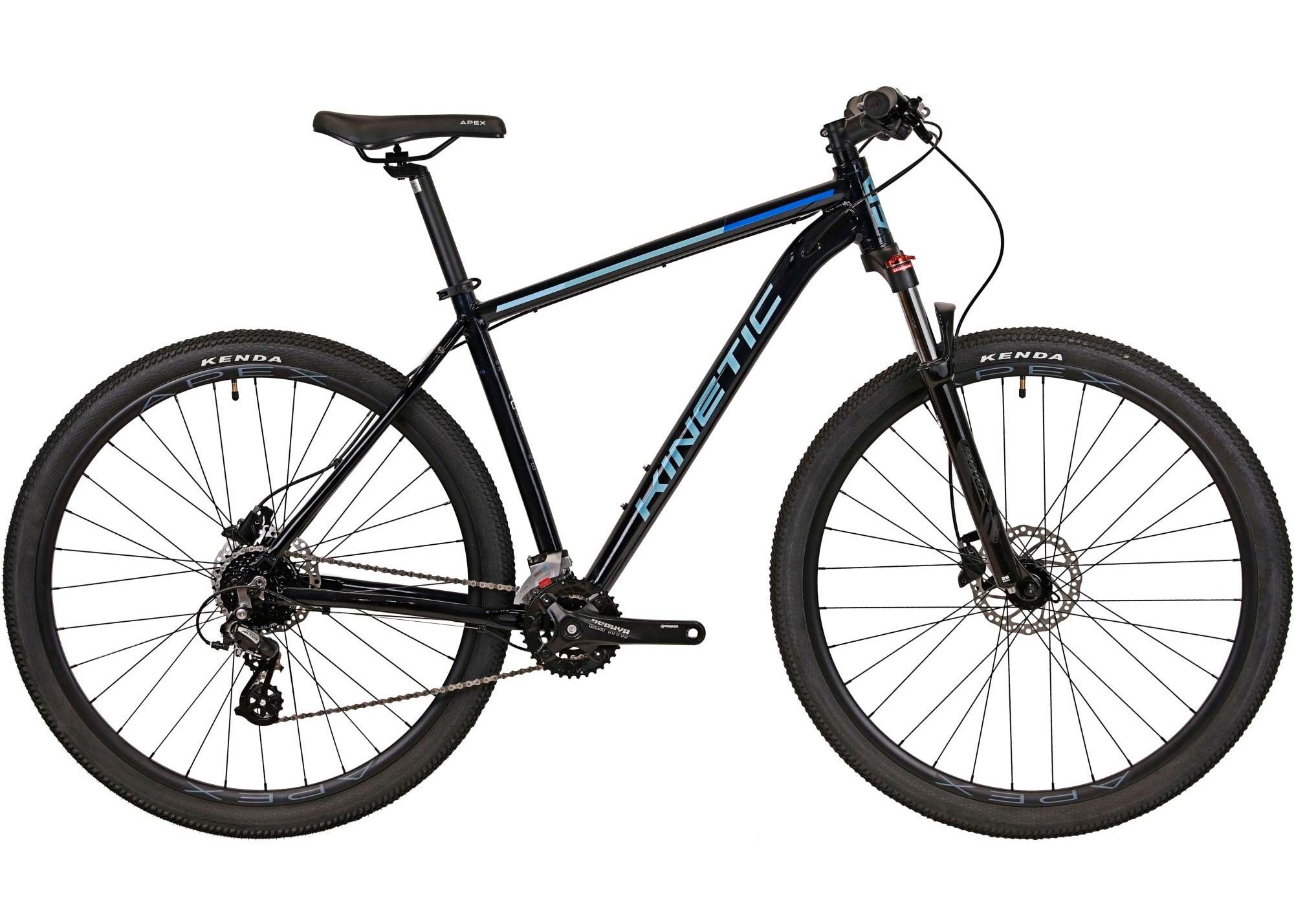 Велосипед 29 Kinetic Crystal рама 18” Черный 2024