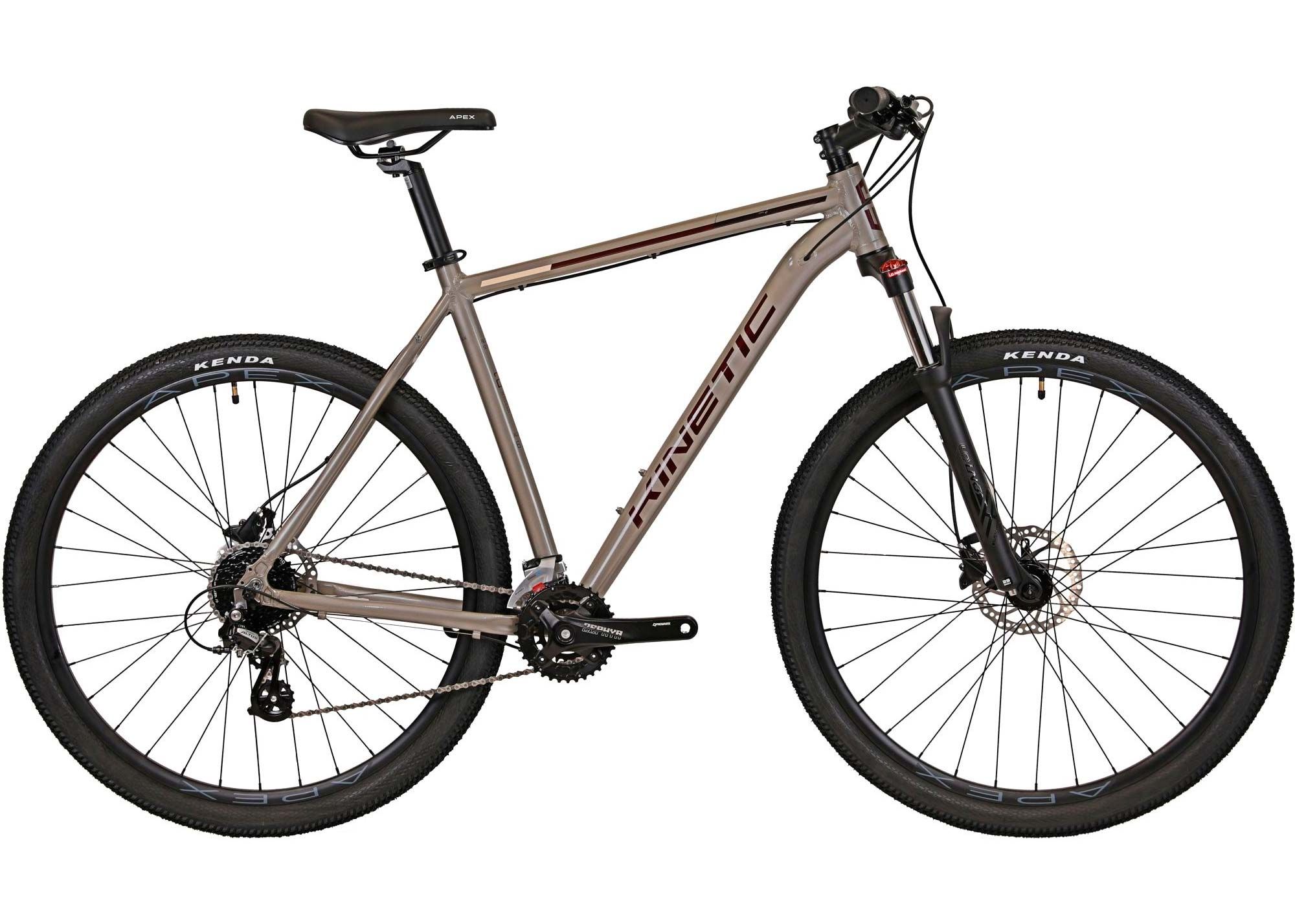 Велосипед 29 Kinetic Crystal рама 18” Серый 2024