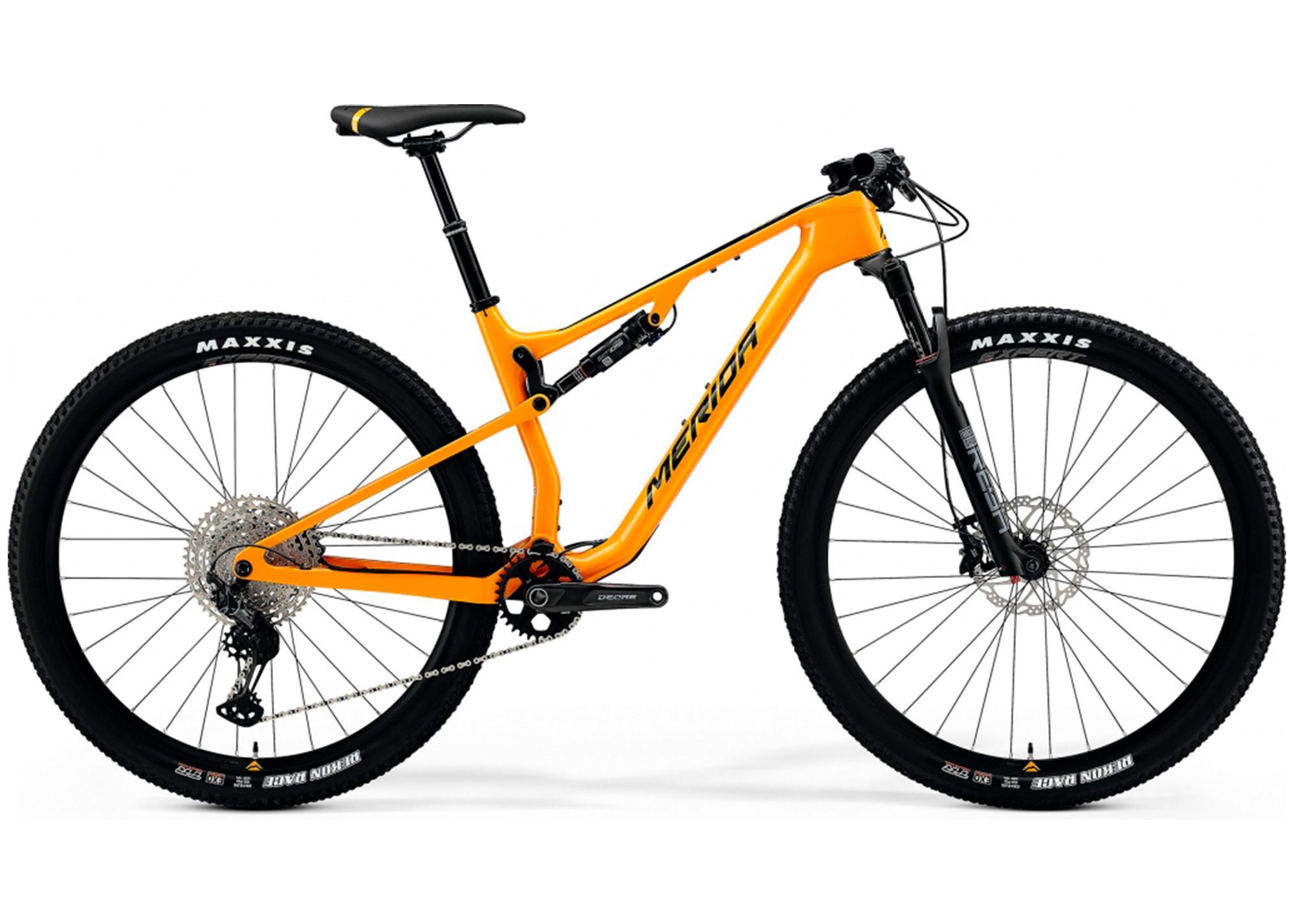 Велосипед 29 Merida NINETY-SIX RC 5000 (2021) рама - L Orange