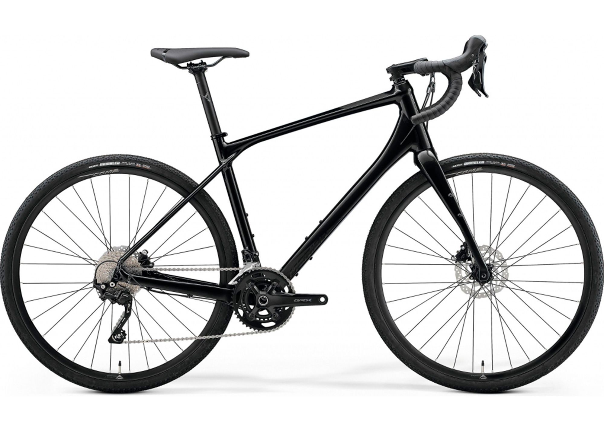 Велосипед 28 Merida SILEX 400 (2023) L 53 Glossy black