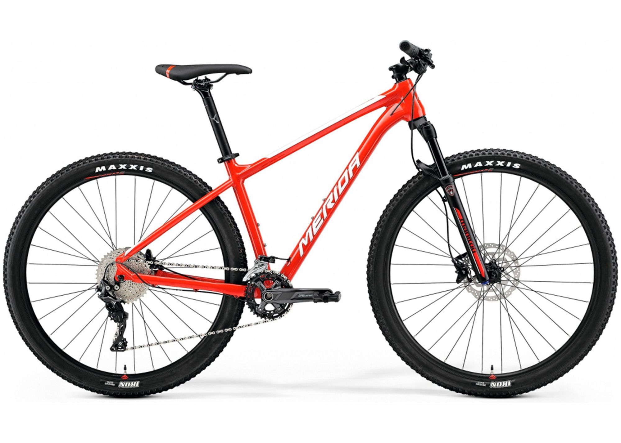 Велосипед 29 Merida BIG.NINE 500 (2023) рама - M 17 Race red