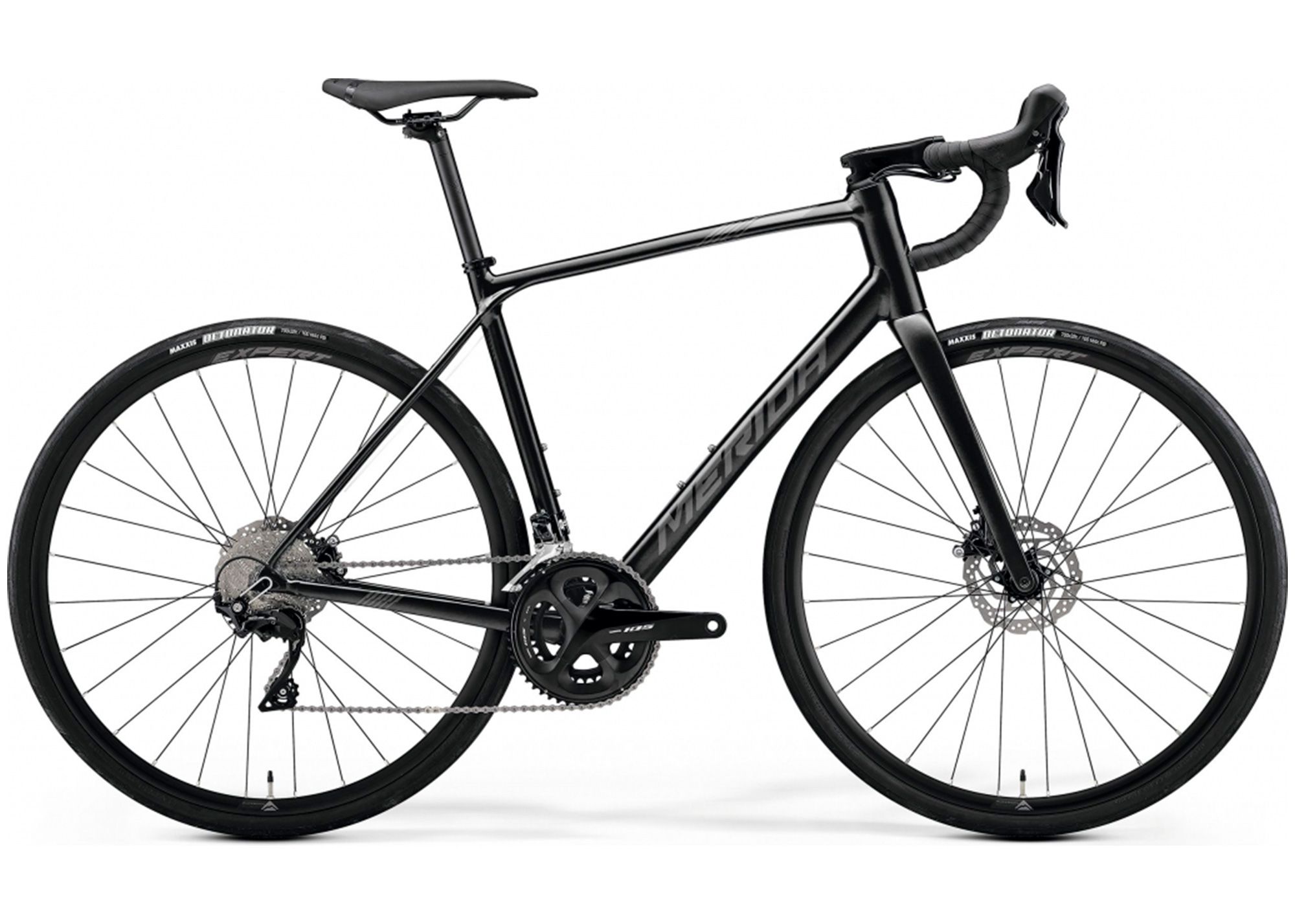 Велосипед 28 Merida SCULTURA ENDURANCE 400 (2023) S silk black/dark silver