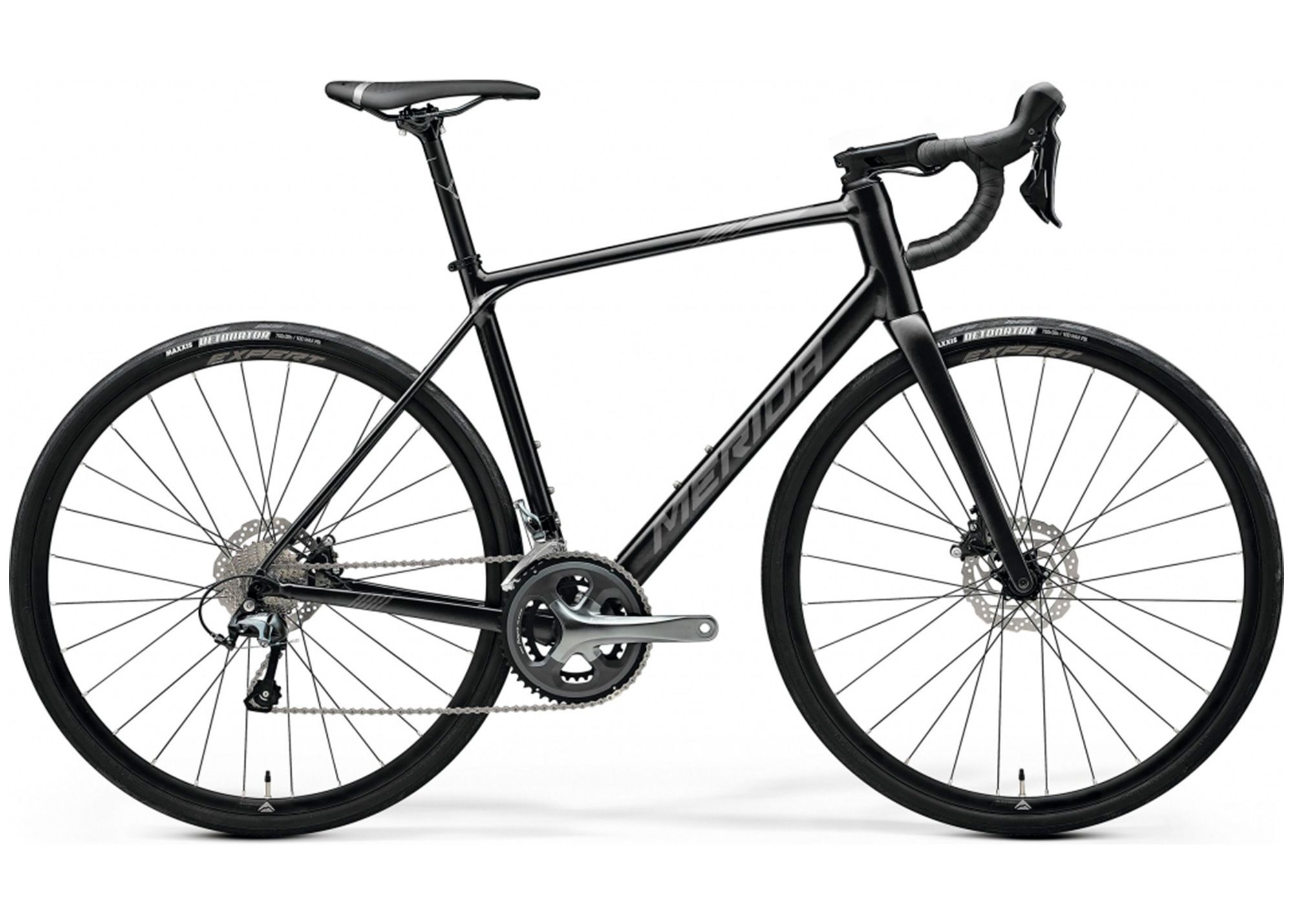Велосипед 28 Merida SCULTURA ENDURANCE 300 (2023) XL silk black/dark silver